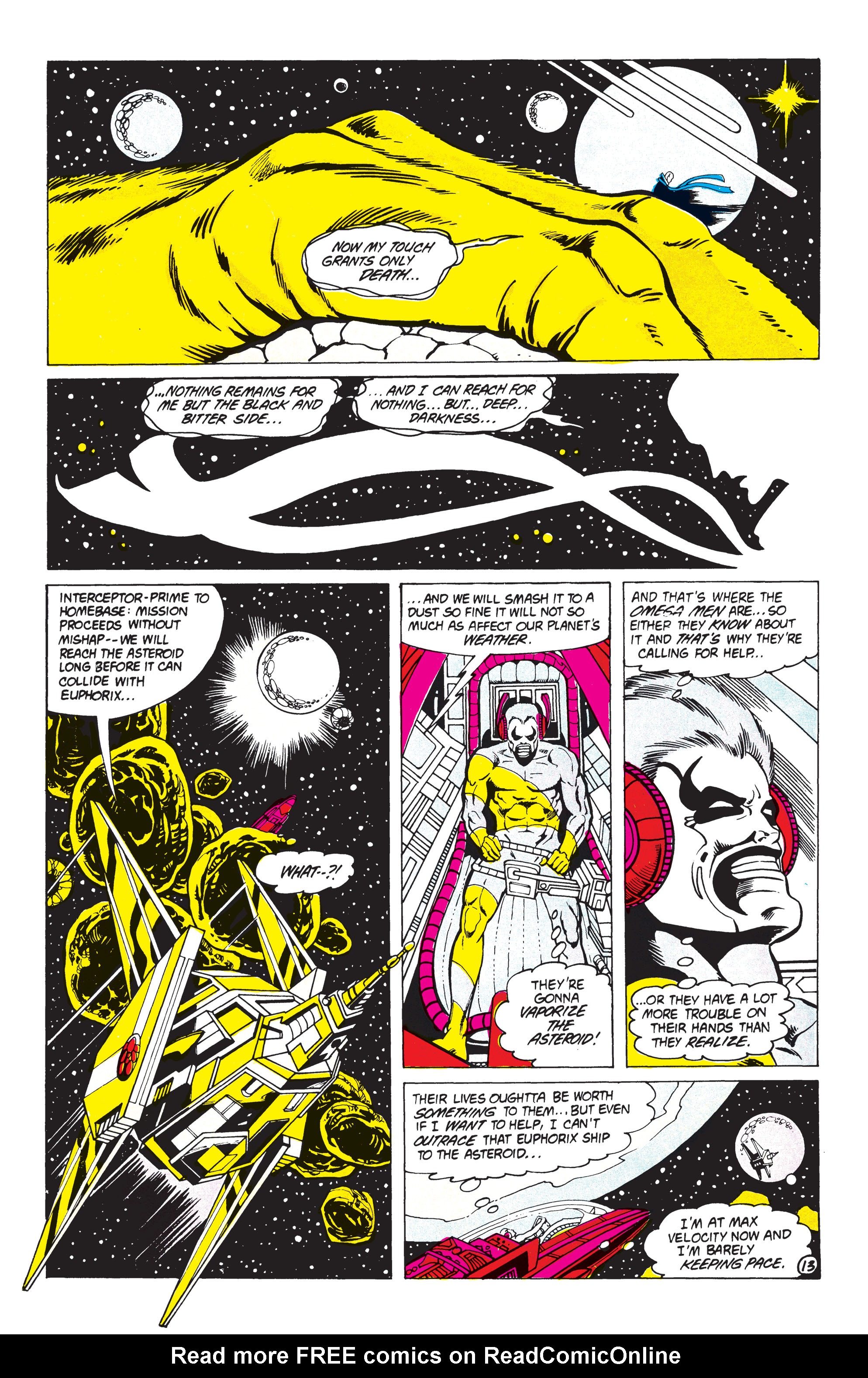 Read online The Omega Men (1983) comic -  Issue #19 - 13