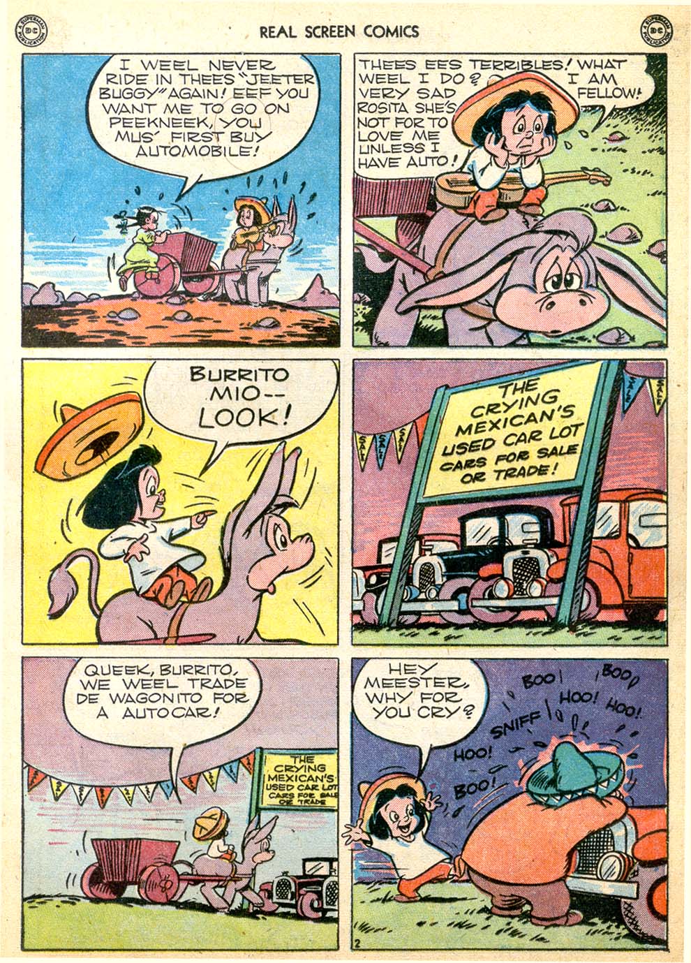 Read online Real Screen Comics comic -  Issue #16 - 19