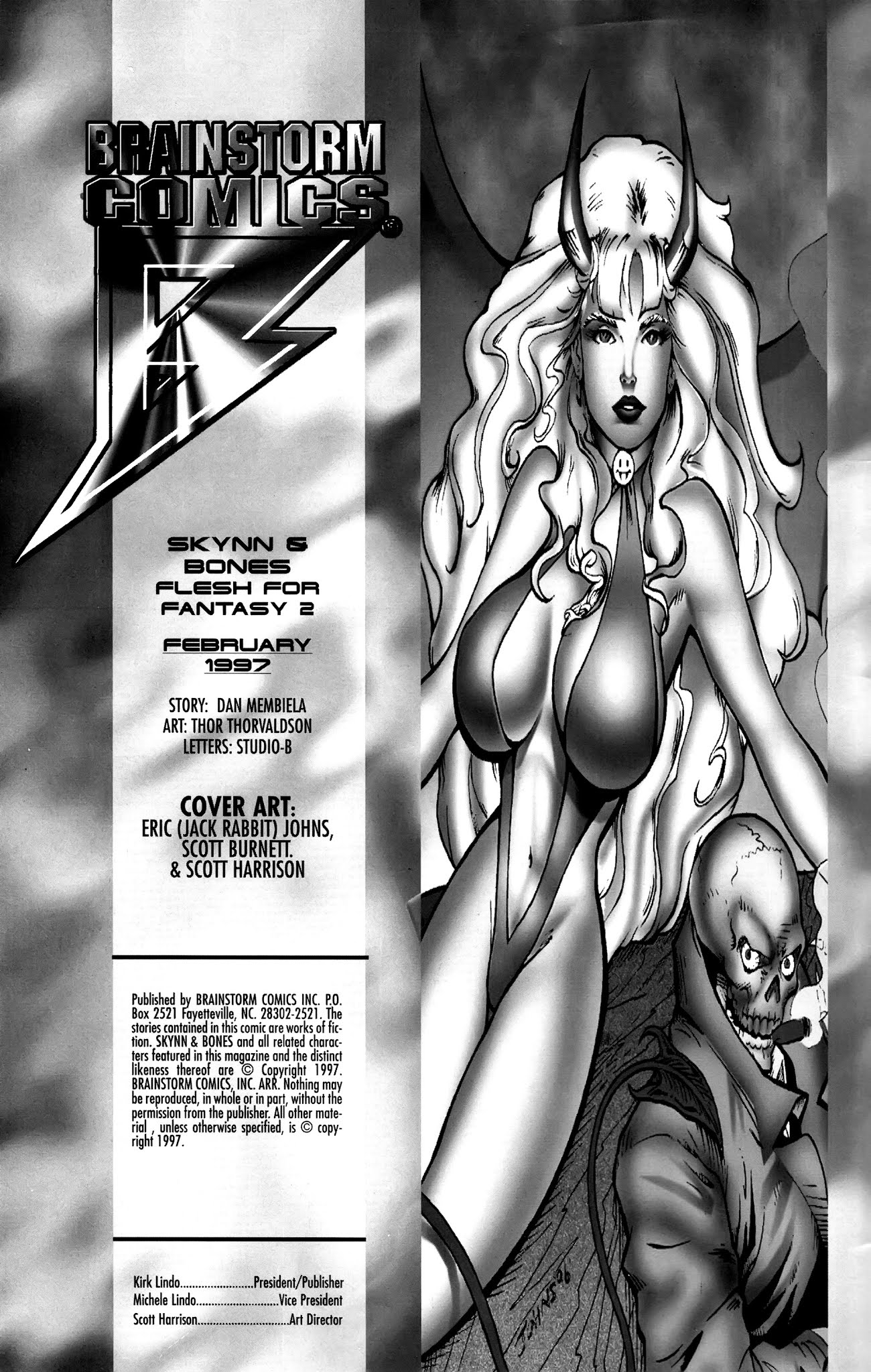 Read online Skynn & Bones: Flesh for Fantasy comic -  Issue #2 - 2