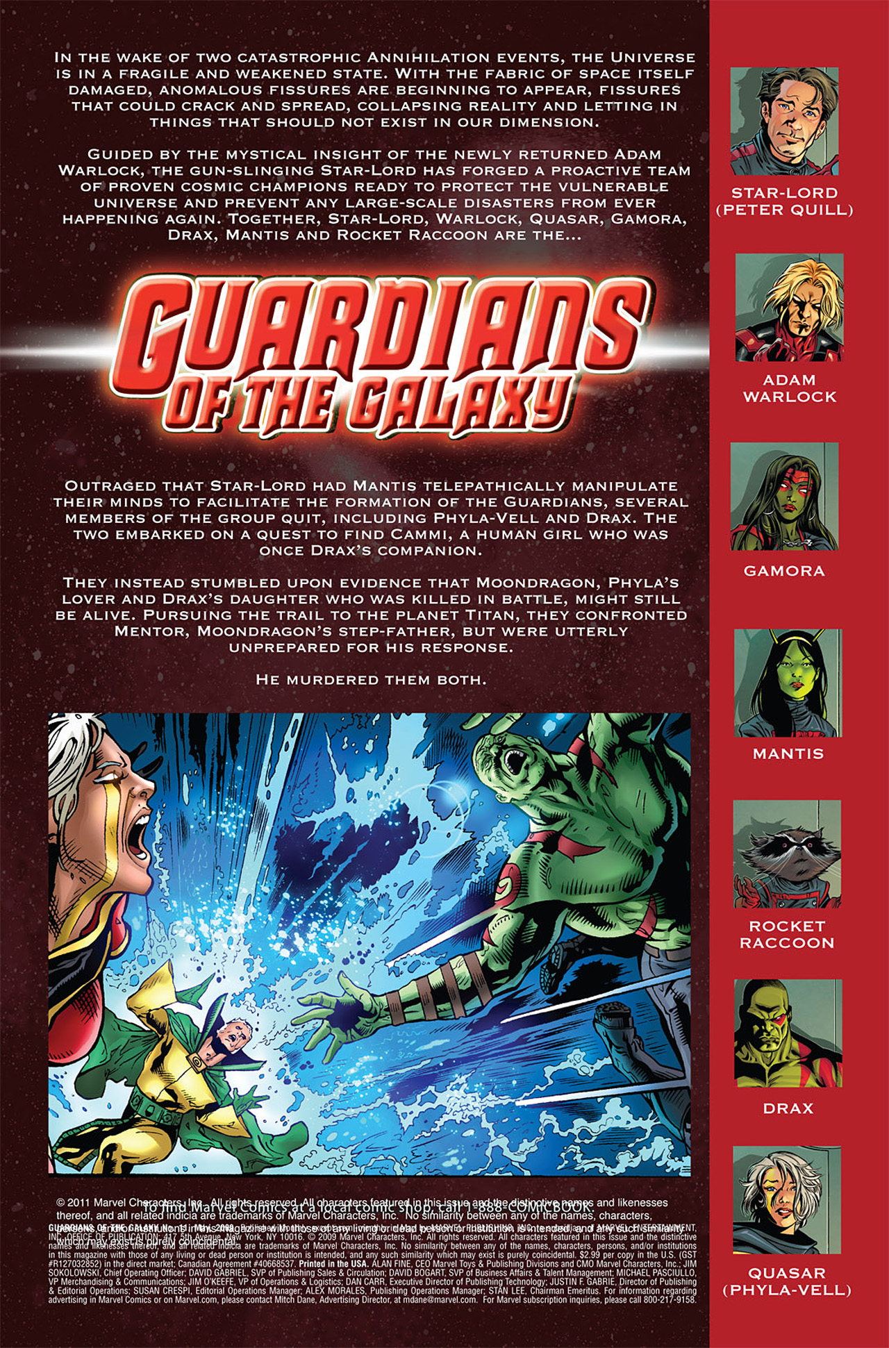Read online Guardians of the Galaxy (2008) comic -  Issue #11 - 2