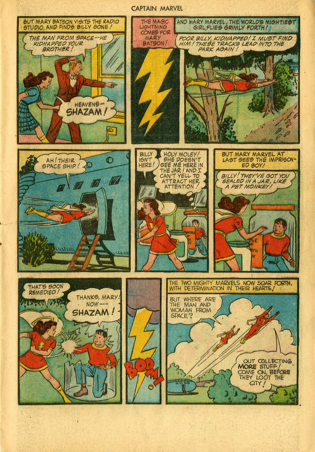 Read online Captain Marvel Adventures comic -  Issue #37 - 21