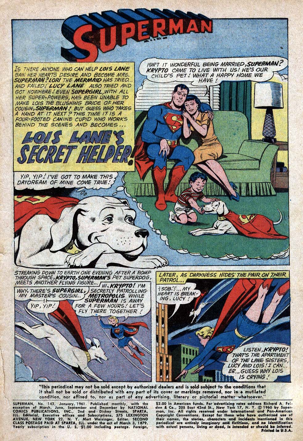 Read online Superman (1939) comic -  Issue #142 - 2