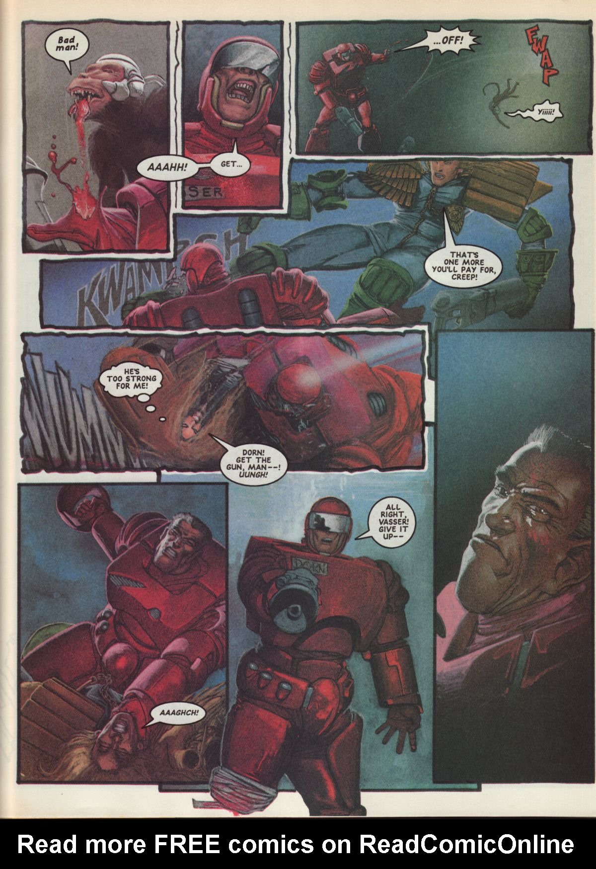 Read online Judge Dredd: The Megazine (vol. 2) comic -  Issue #30 - 38