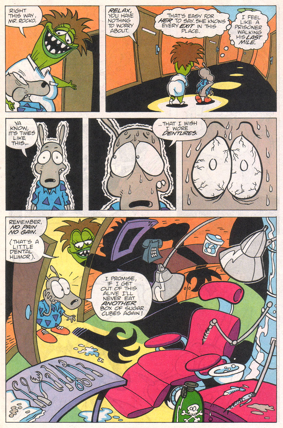 Read online Rocko's Modern Life comic -  Issue #1 - 5