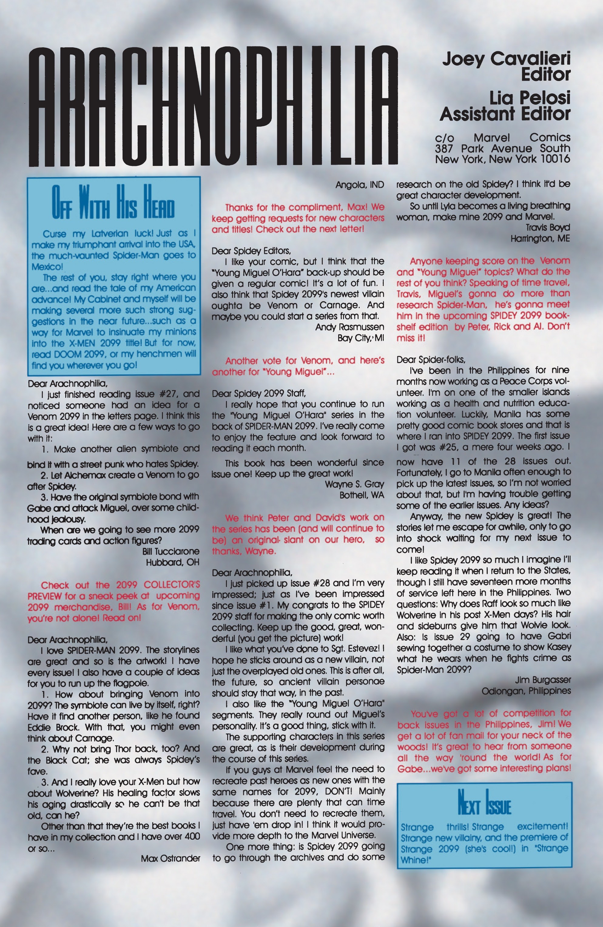 Read online Spider-Man 2099 (1992) comic -  Issue # _TPB 4 (Part 3) - 57