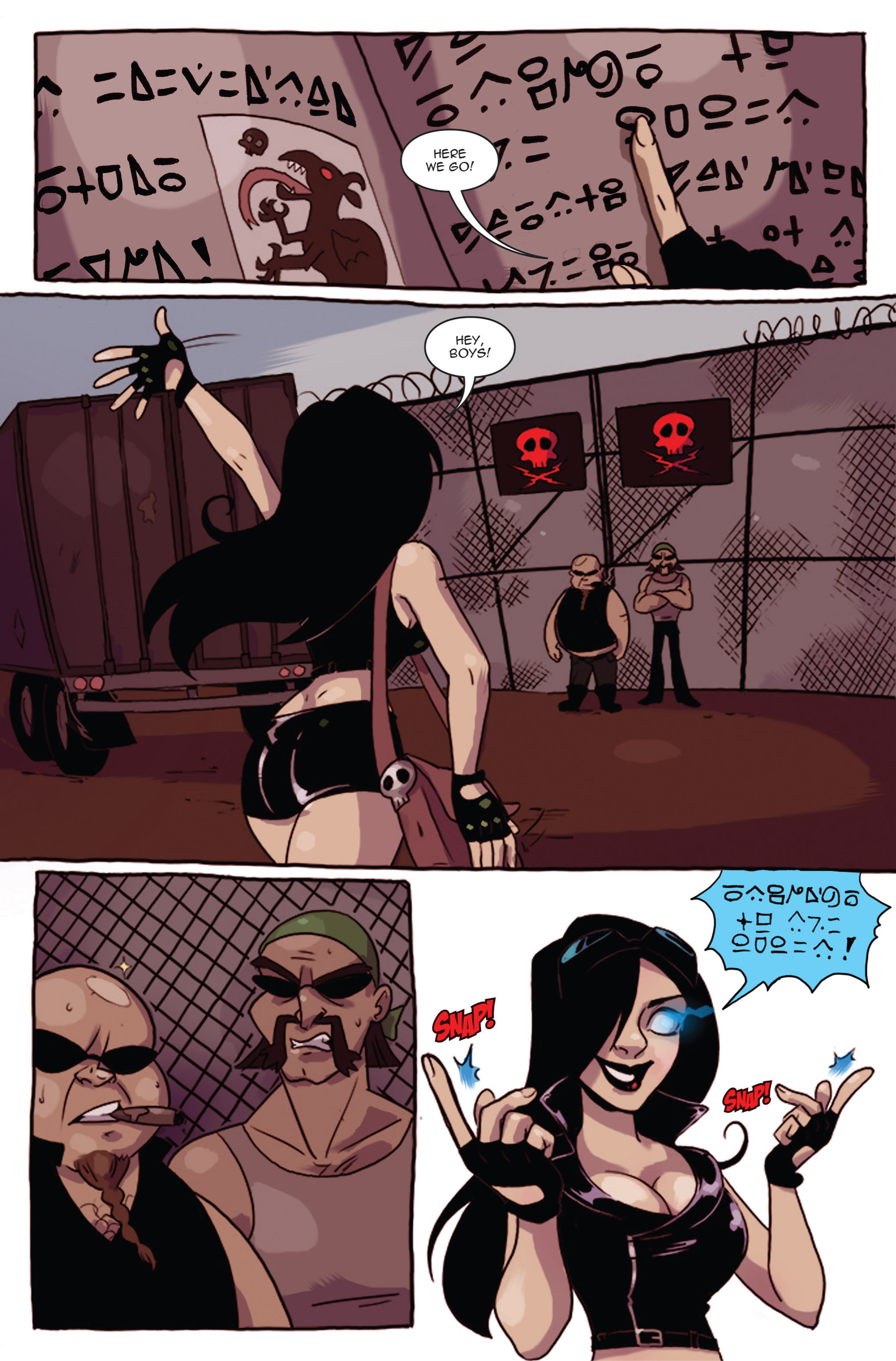 Read online Zombie Tramp (2014) comic -  Issue #6 - 6