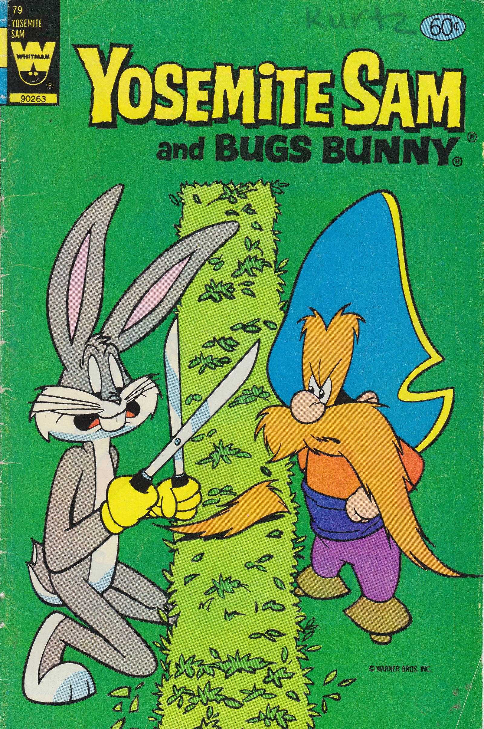 Read online Yosemite Sam and Bugs Bunny comic -  Issue #79 - 1