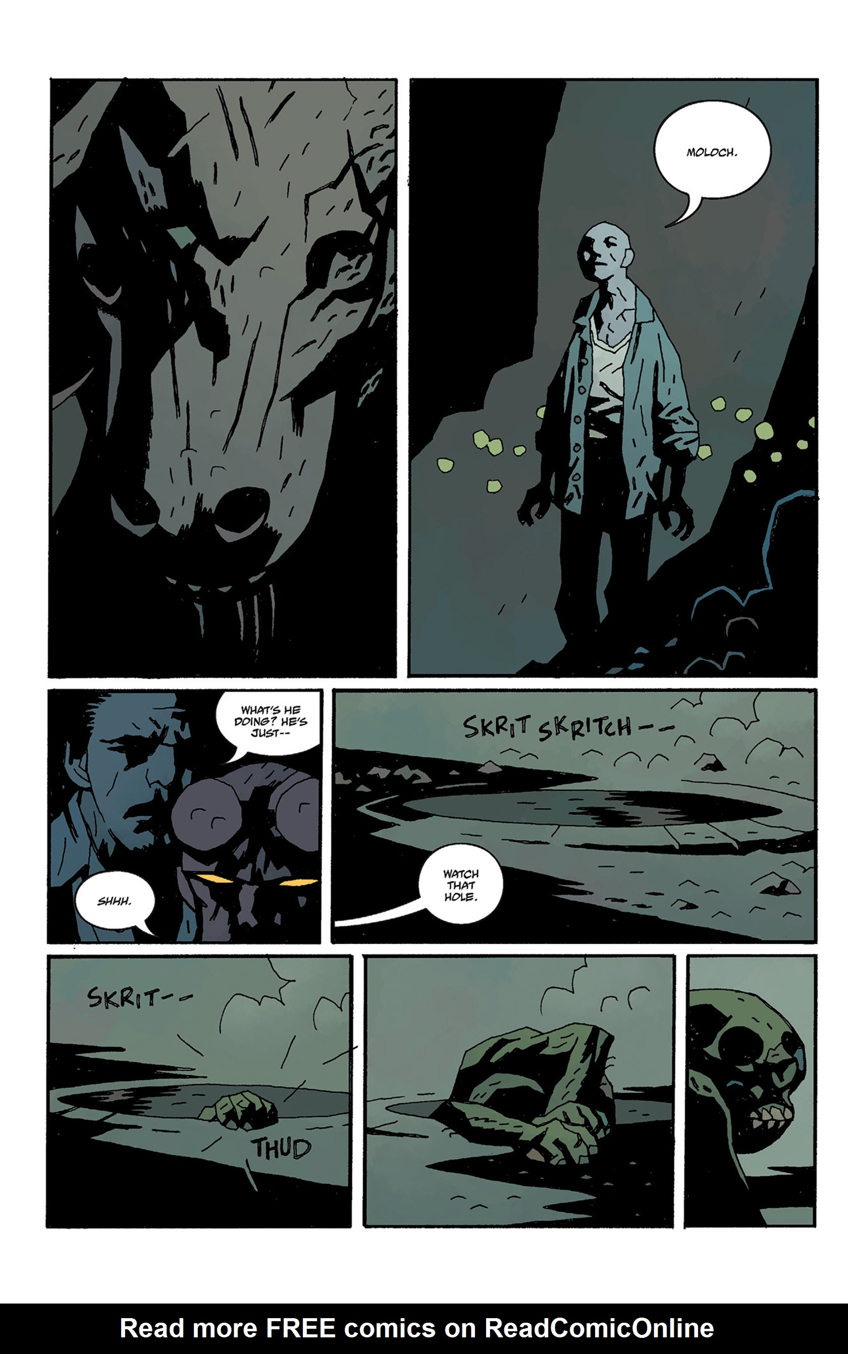 Read online Hellboy: The Crooked Man and Others comic -  Issue # TPB - 122