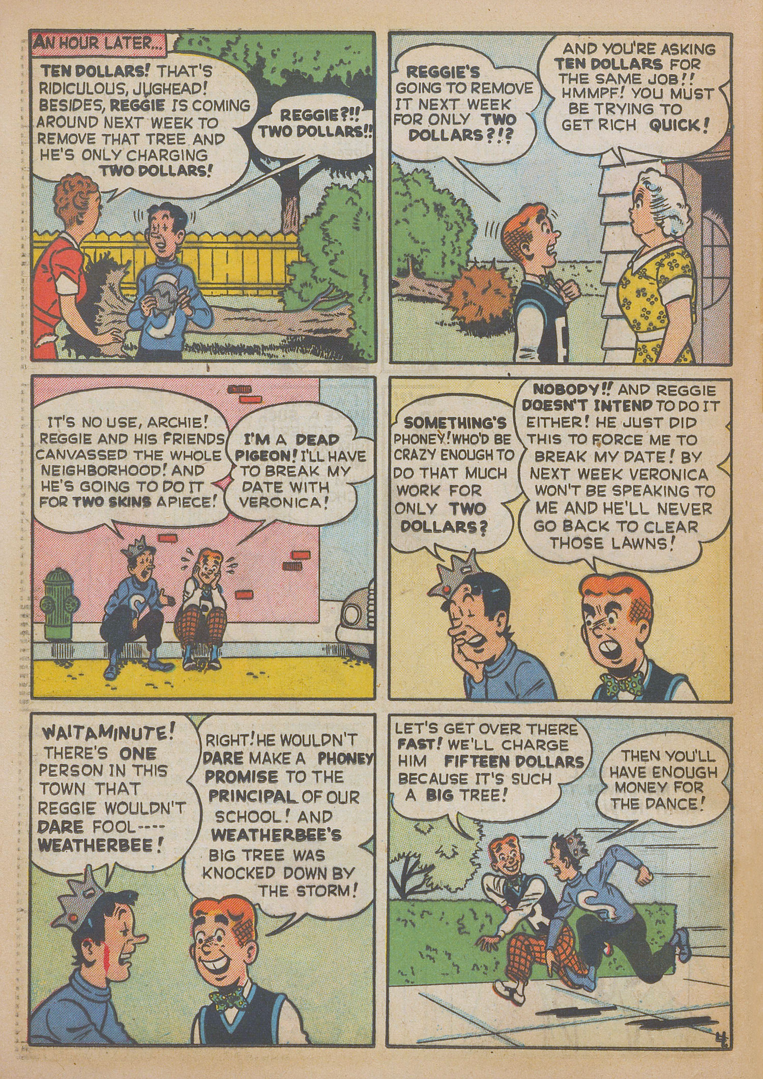 Read online Archie's Rival Reggie comic -  Issue #3 - 24