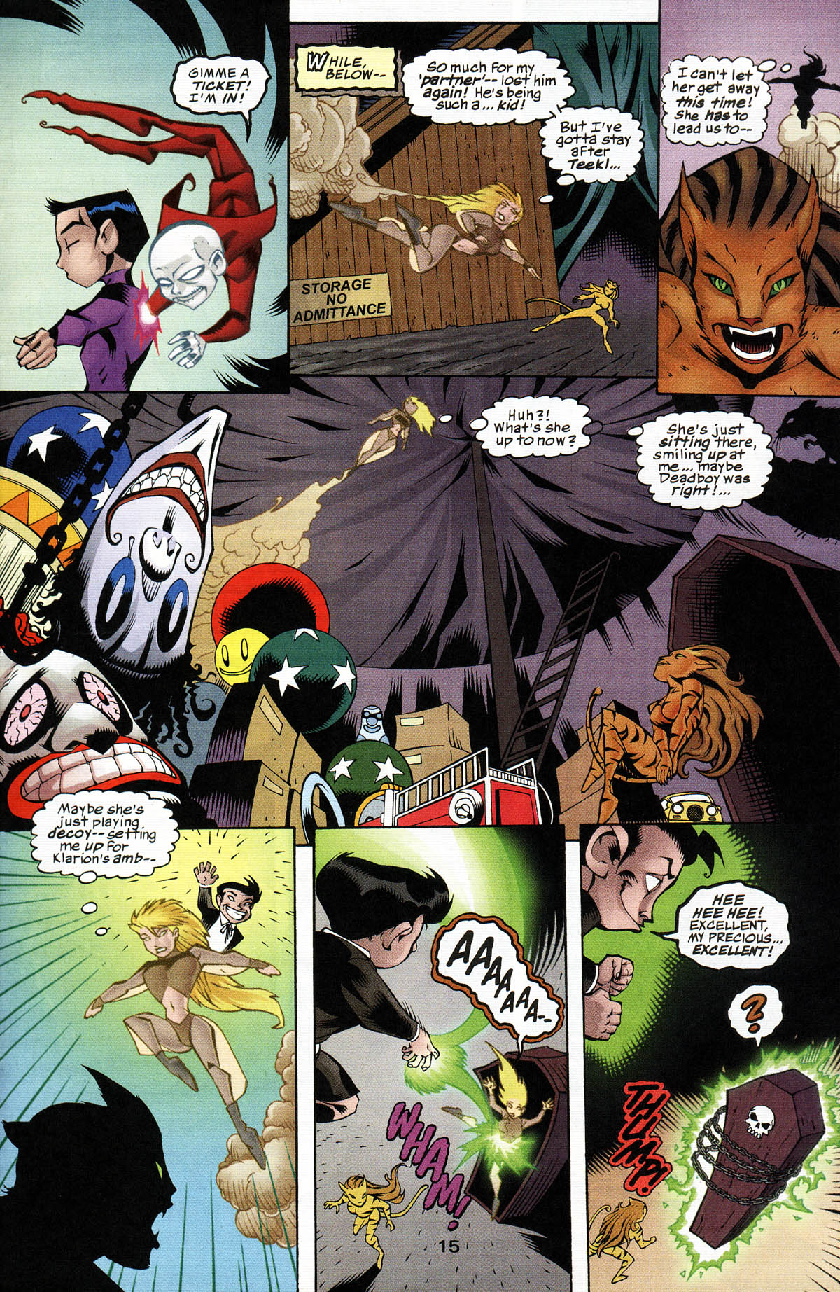Read online Sins of Youth comic -  Issue # The Secret & Deadboy - 22
