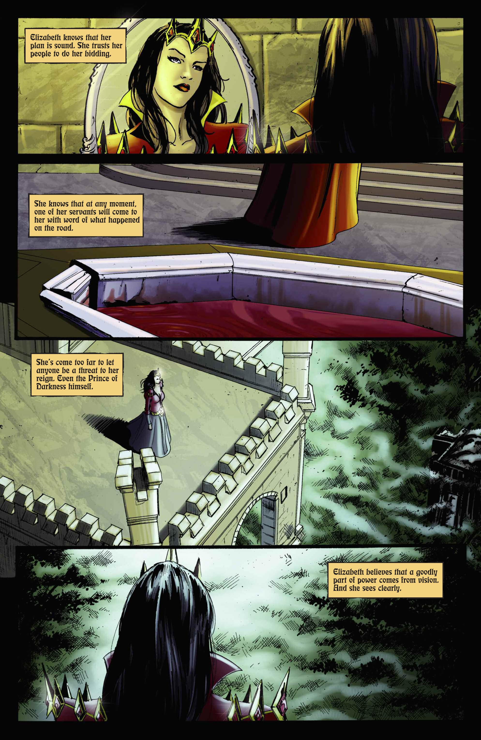 Read online Blood Queen Vs. Dracula comic -  Issue #3 - 3