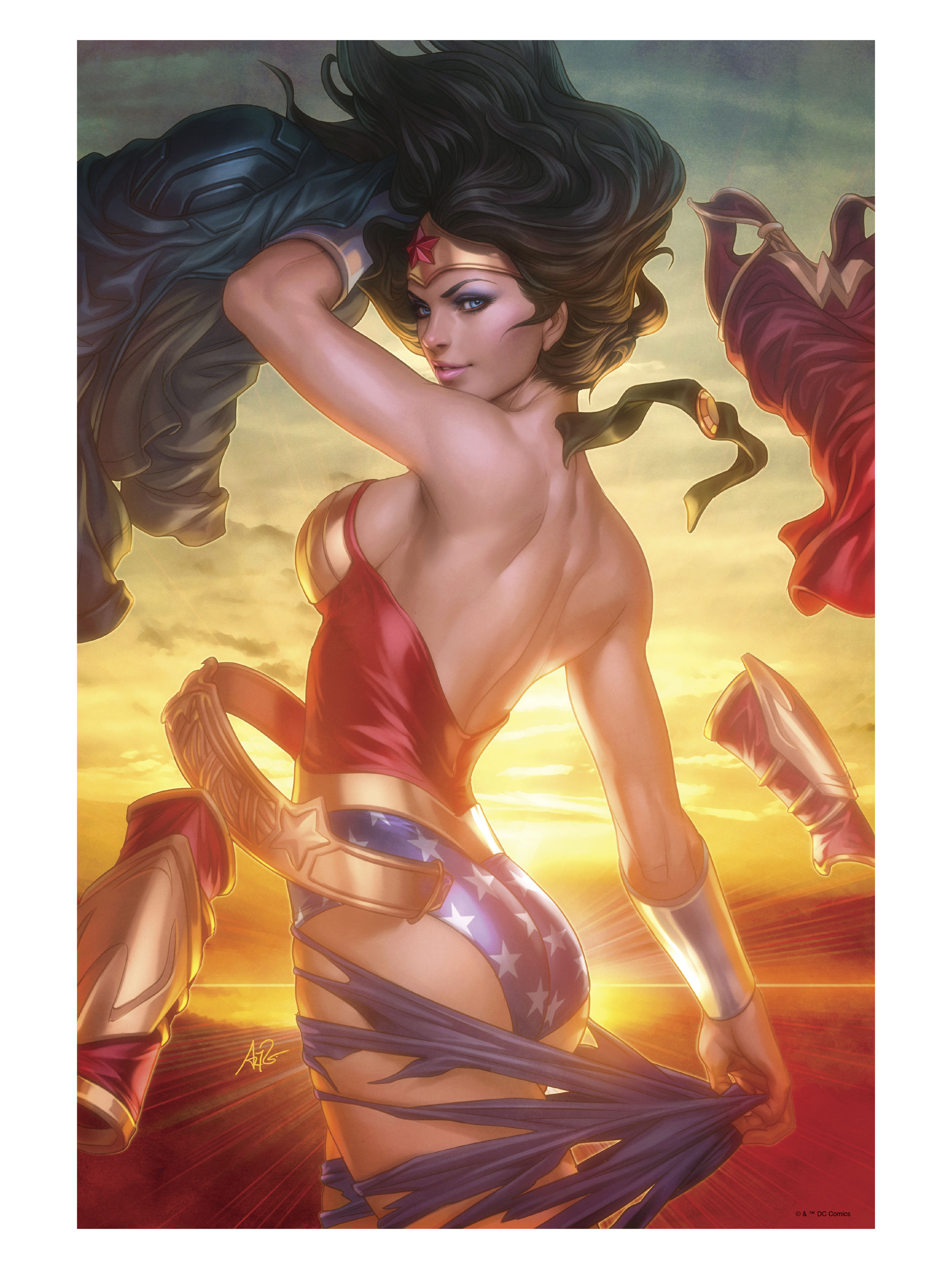 Read online DC Poster Portfolio: Stanley Artgerm Lau comic -  Issue # Full - 17