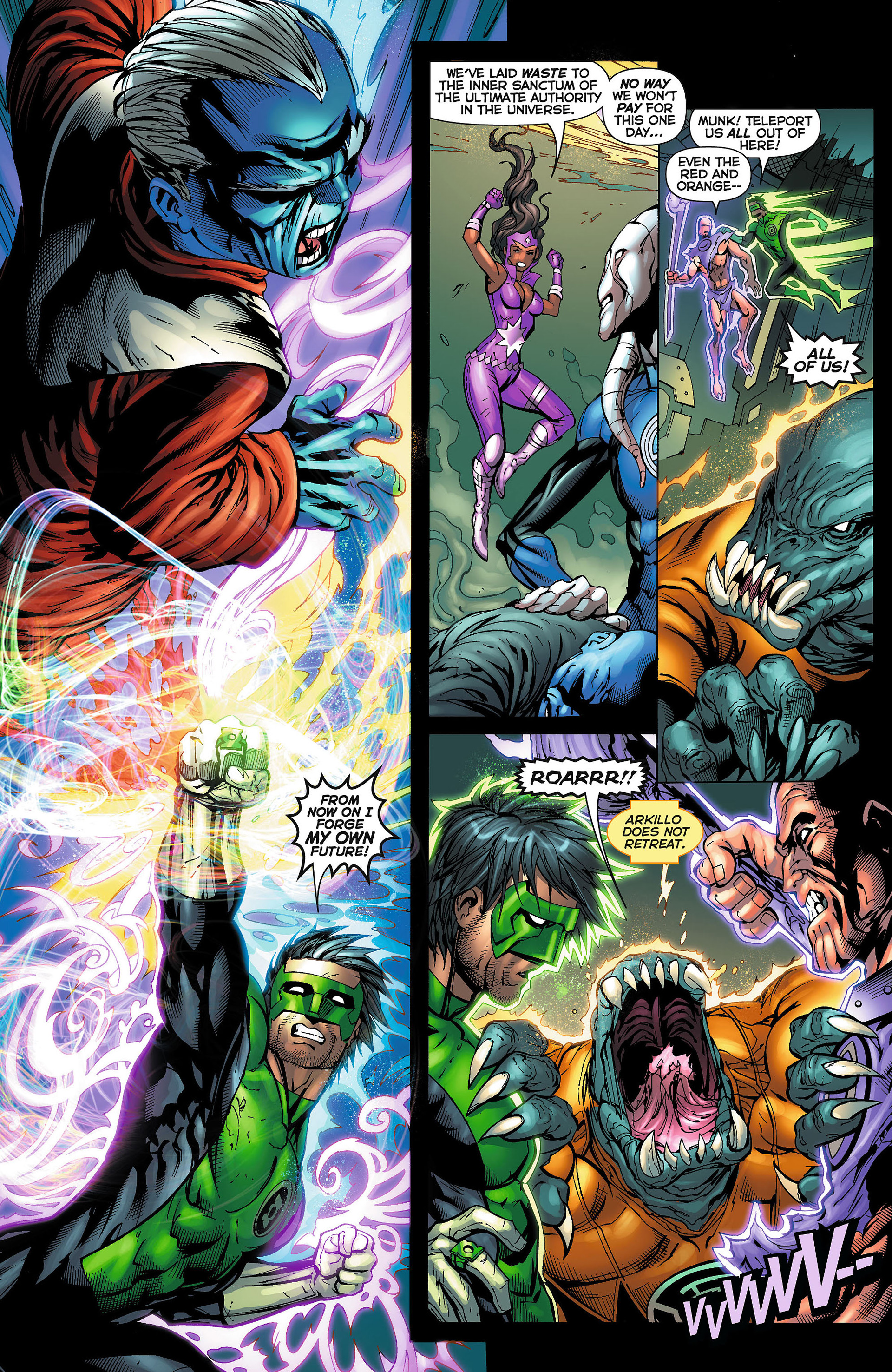 Read online Green Lantern: New Guardians comic -  Issue #4 - 10