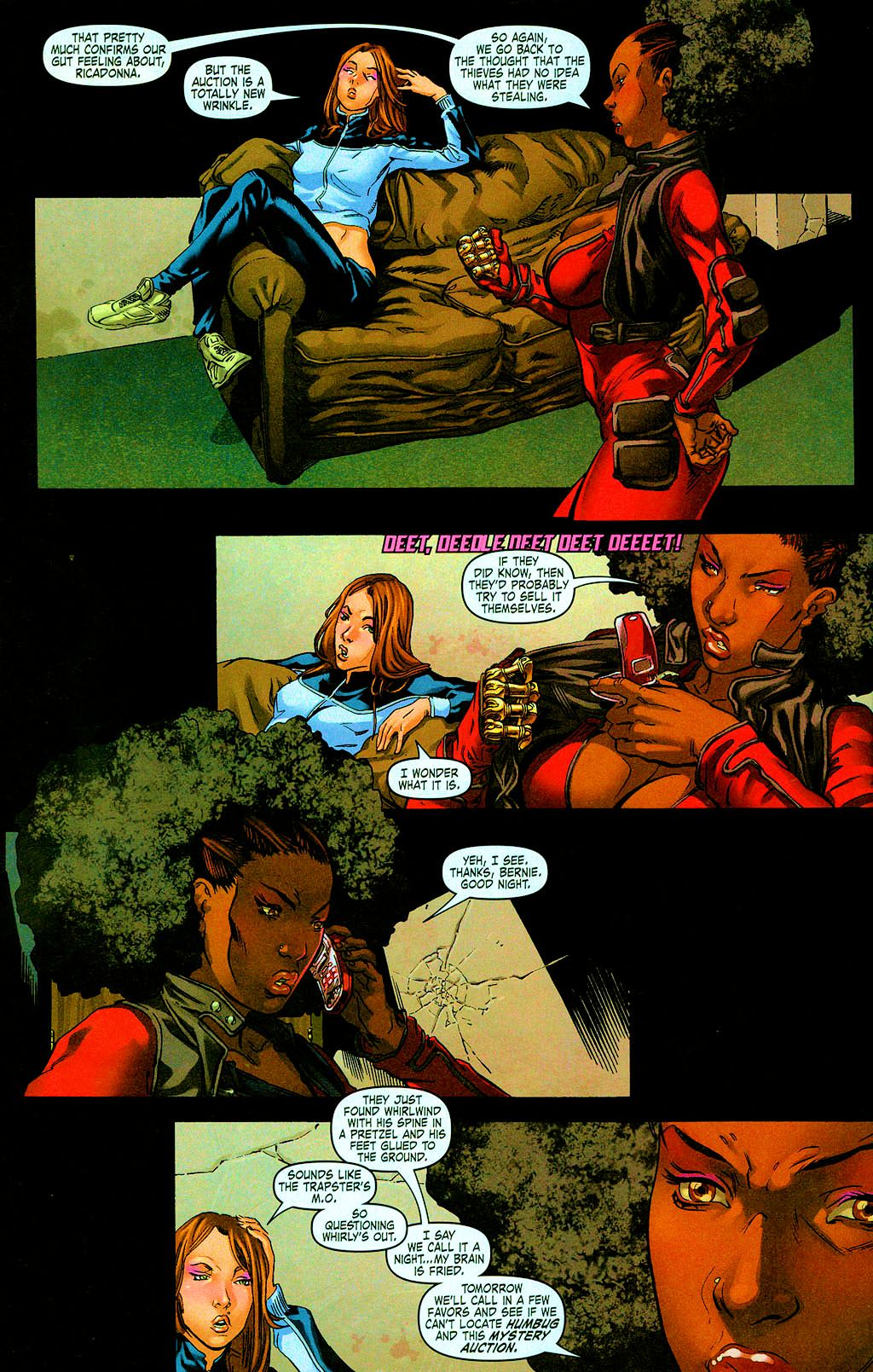 Read online Daughters of the Dragon comic -  Issue #3 - 19