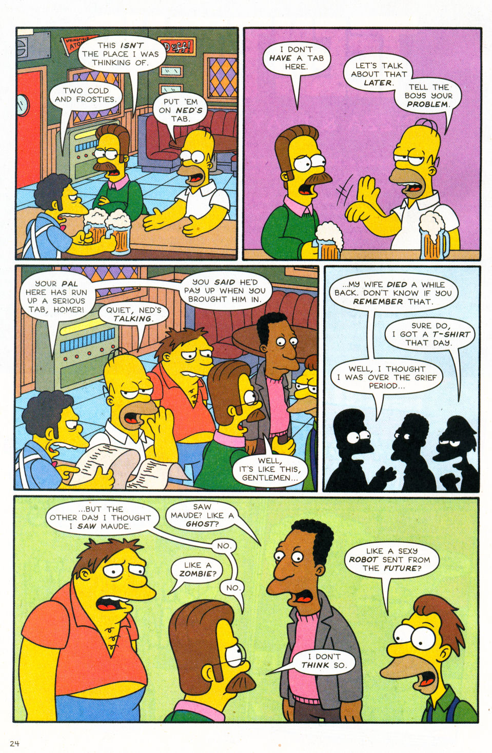 Read online Simpsons Comics comic -  Issue #115 - 20