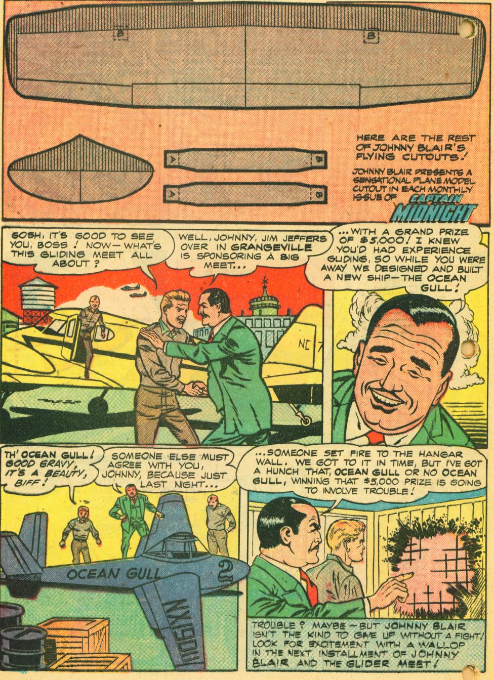 Read online Captain Midnight (1942) comic -  Issue #64 - 19