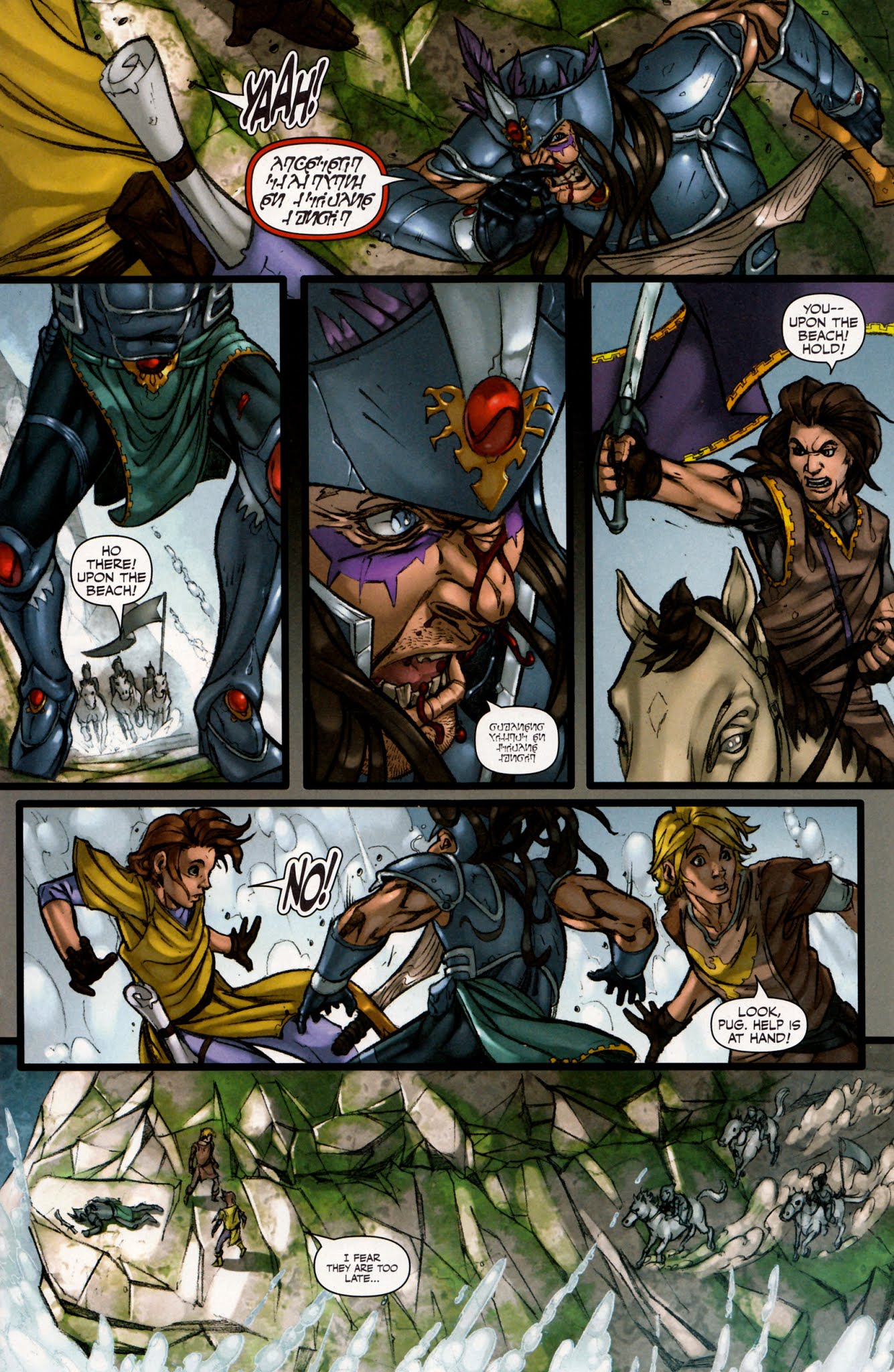Read online Magician: Apprentice comic -  Issue #4 - 5