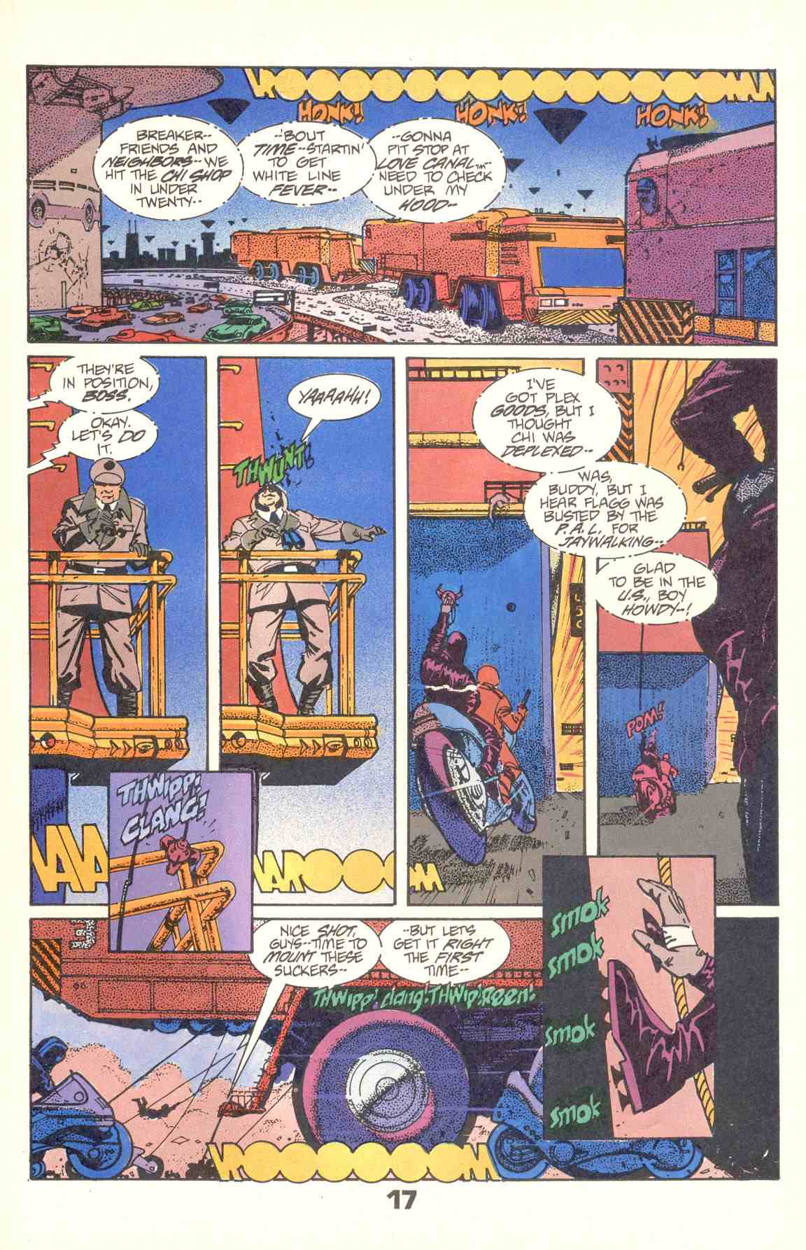 Read online Howard Chaykin's American Flagg comic -  Issue #3 - 19