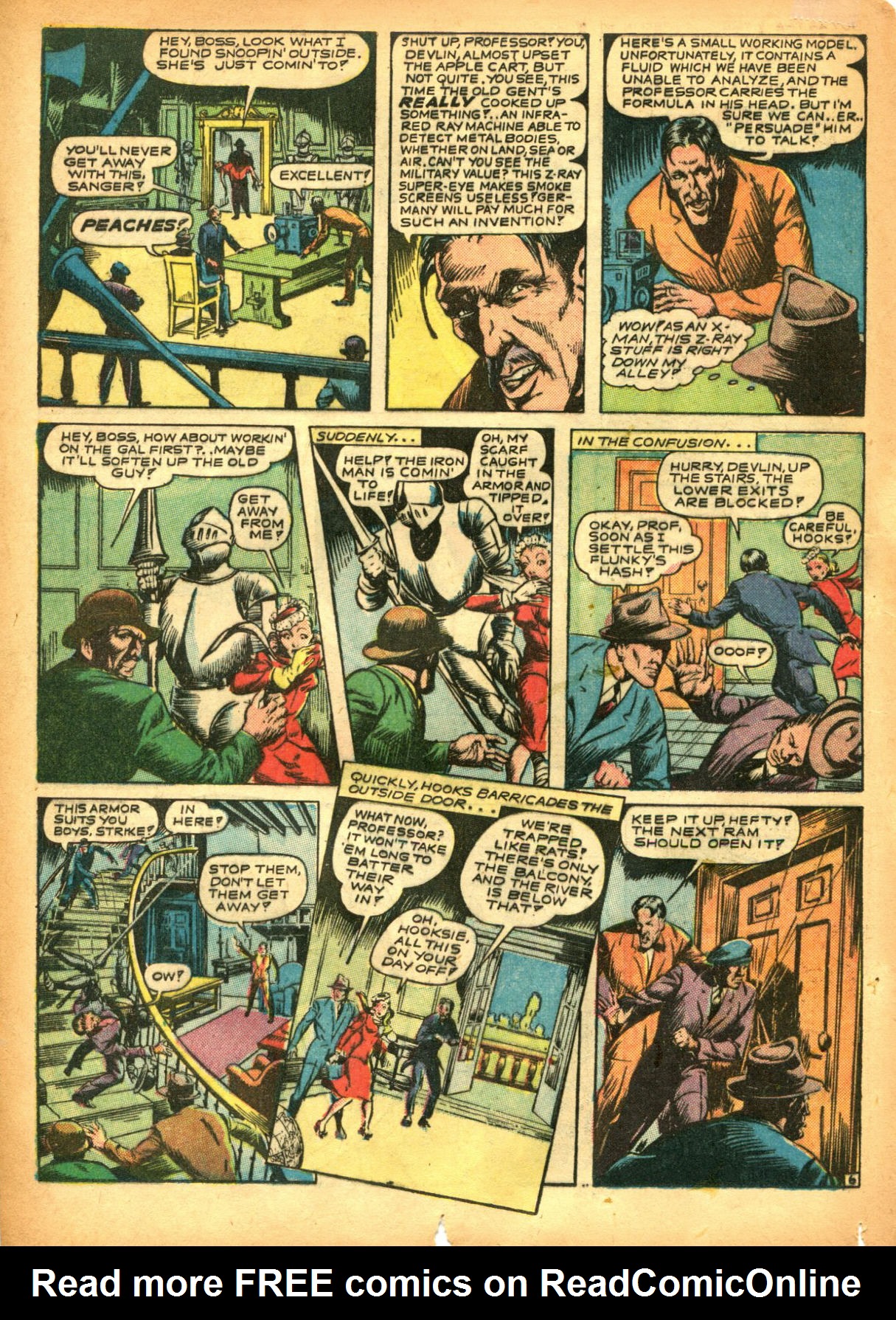 Read online Fight Comics comic -  Issue #29 - 28