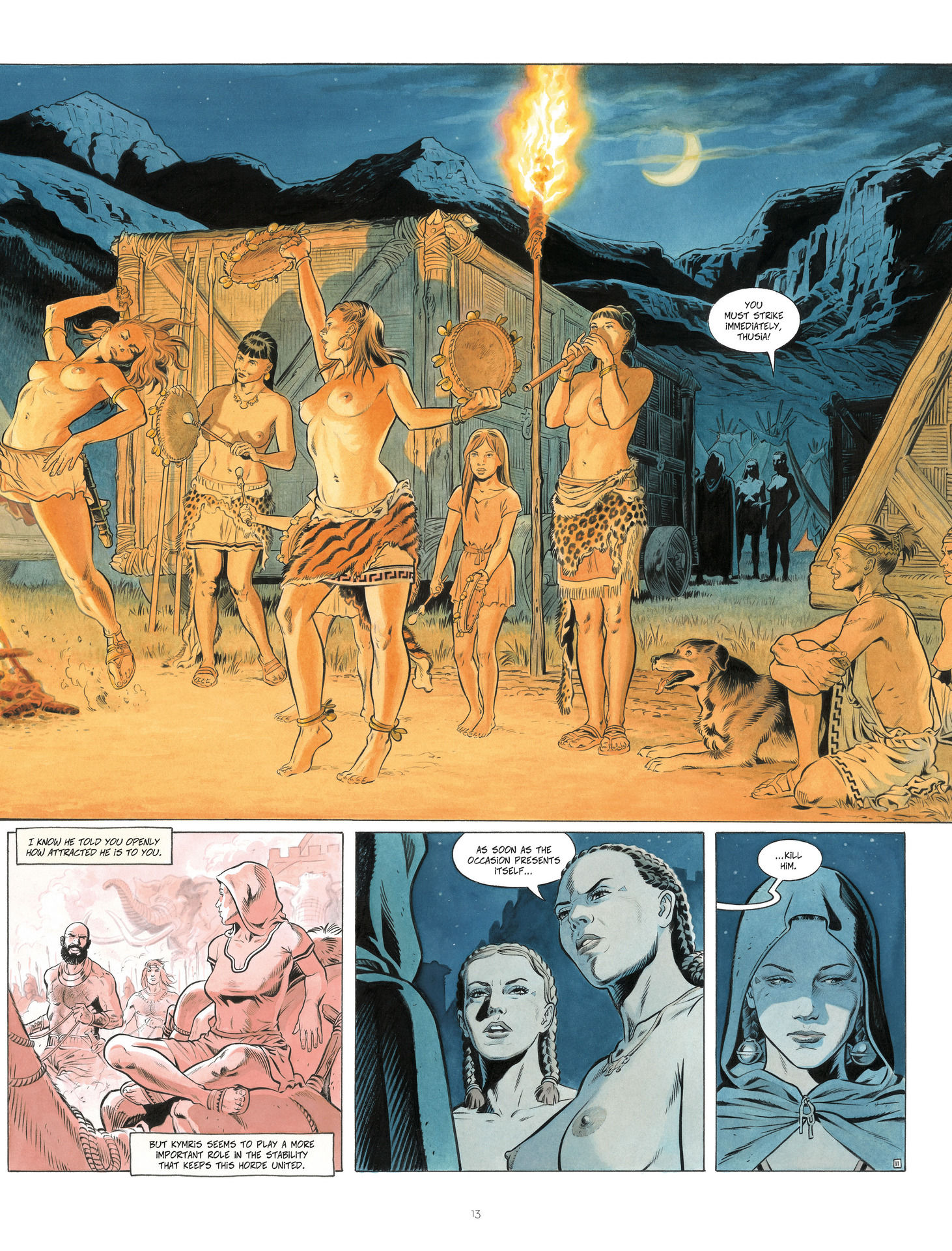 Read online Conquests comic -  Issue #3 - 13