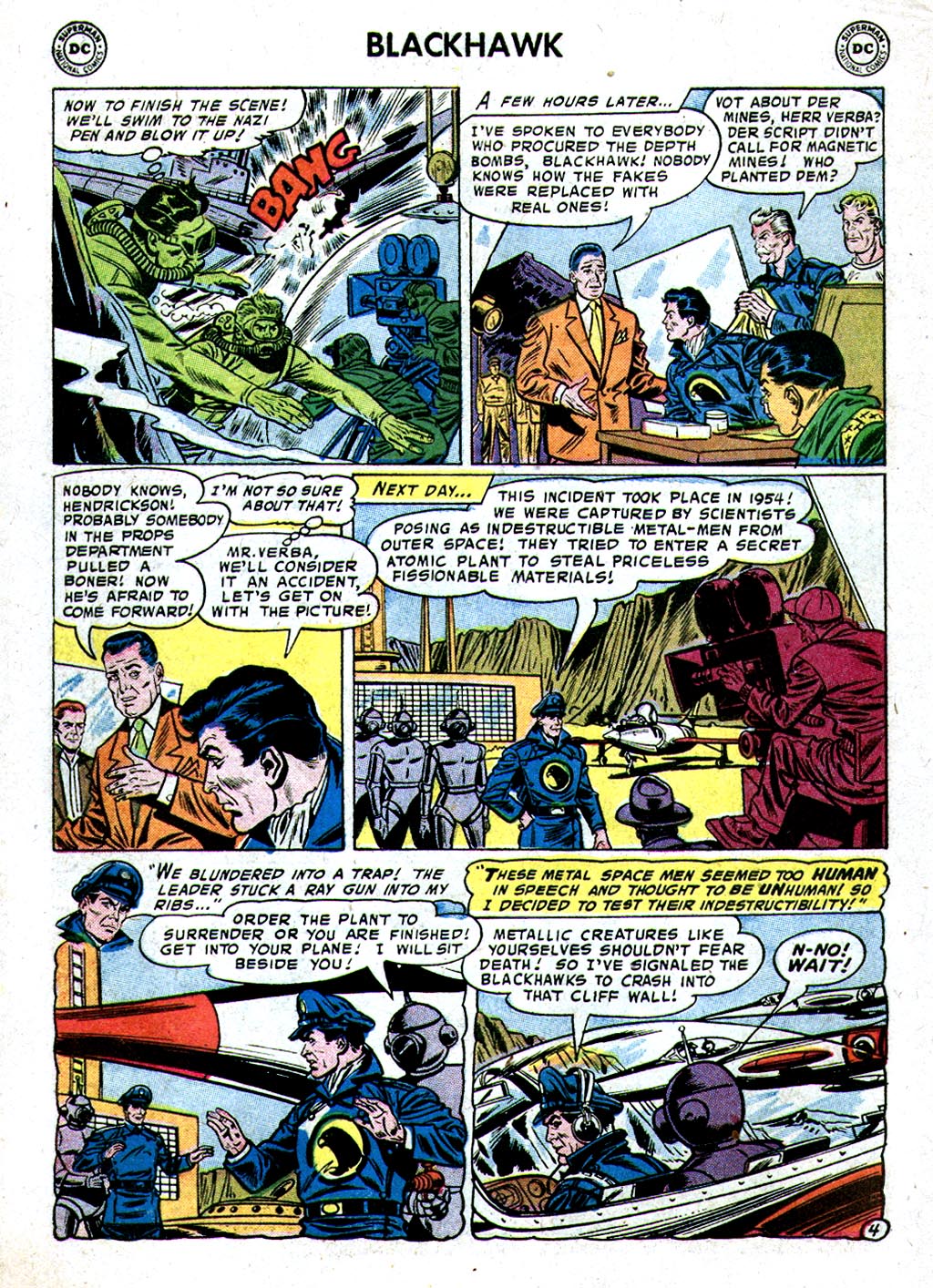 Read online Blackhawk (1957) comic -  Issue #122 - 6