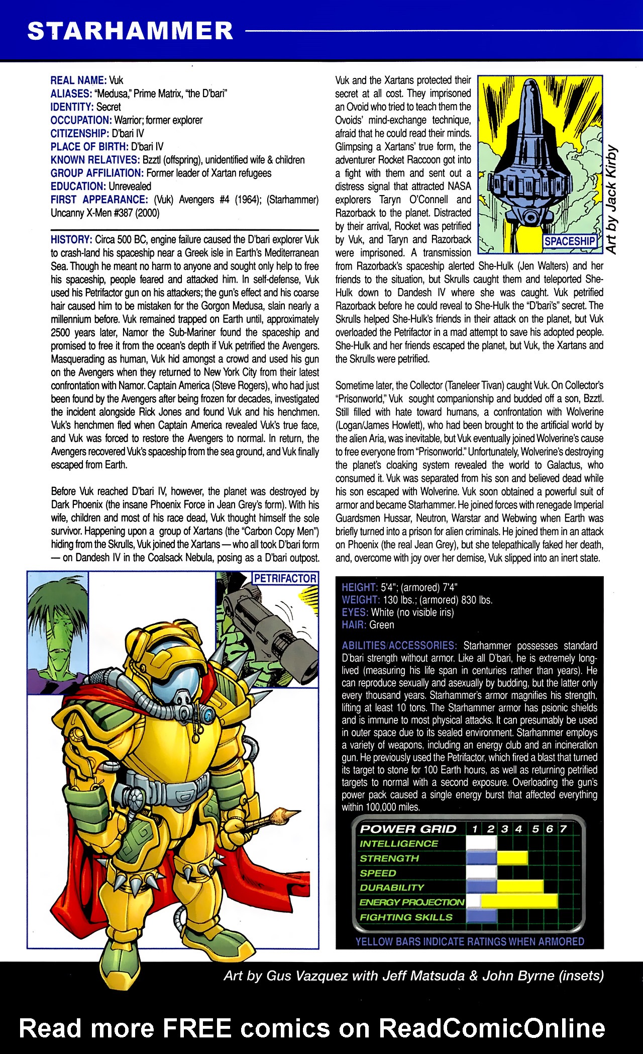Read online X-Men: Phoenix Force Handbook comic -  Issue # Full - 58
