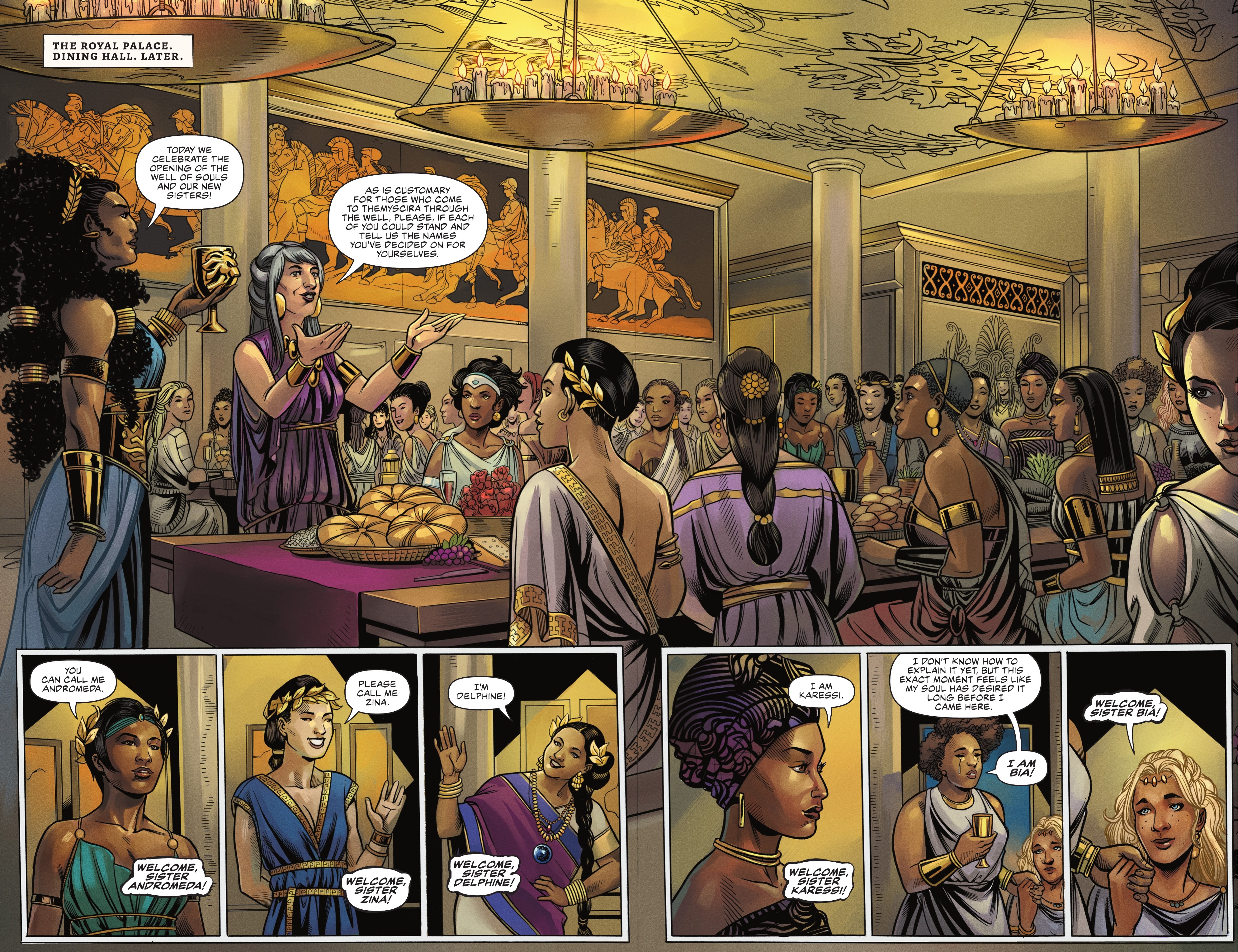 Read online Nubia & the Amazons comic -  Issue #1 - 14