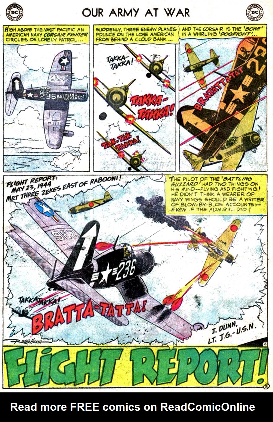 Read online Our Army at War (1952) comic -  Issue #55 - 11