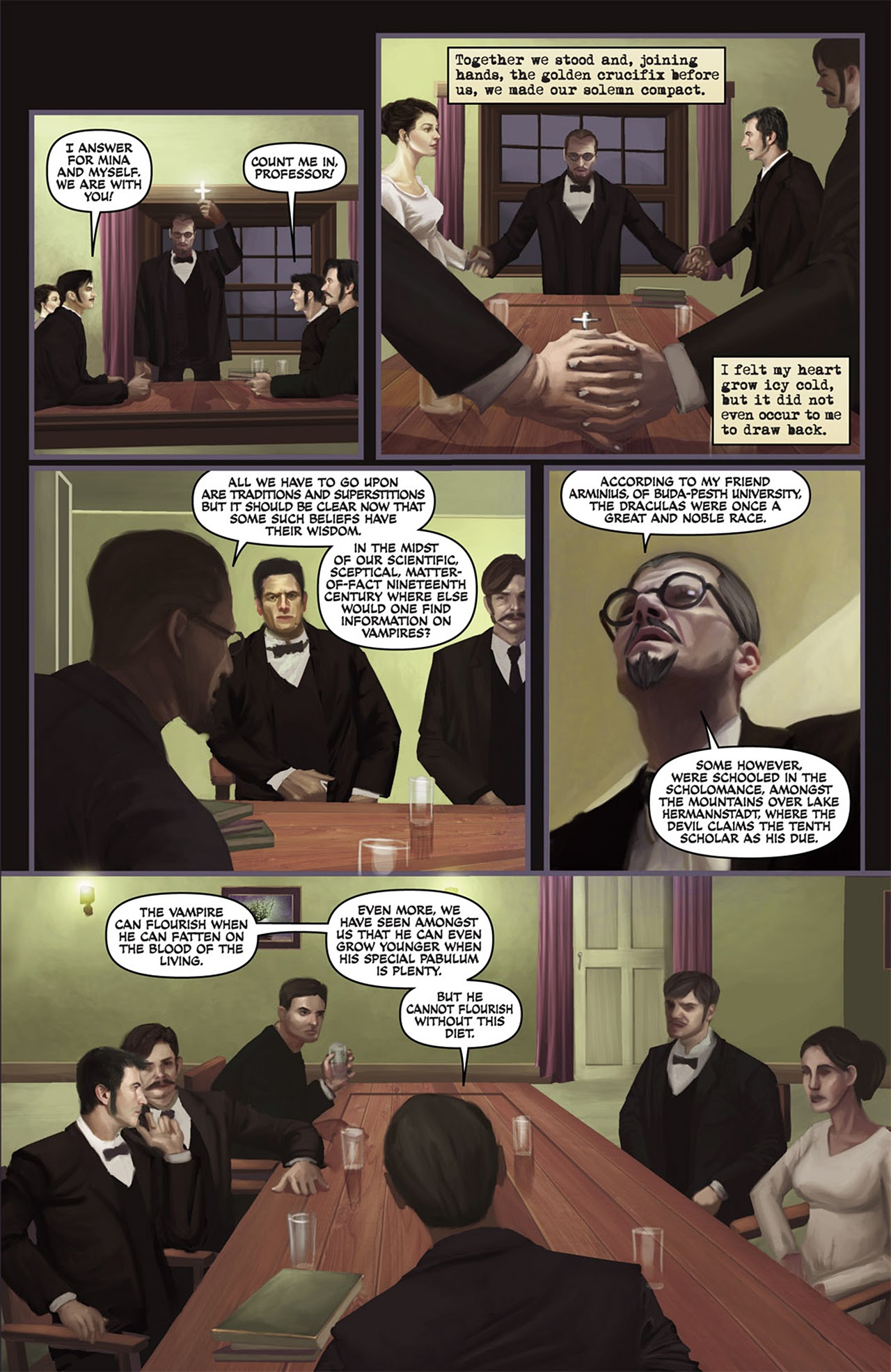 Read online The Complete Dracula comic -  Issue #4 - 9