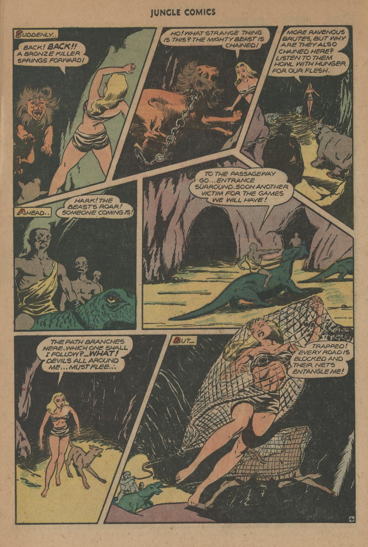 Read online Jungle Comics comic -  Issue #80 - 46