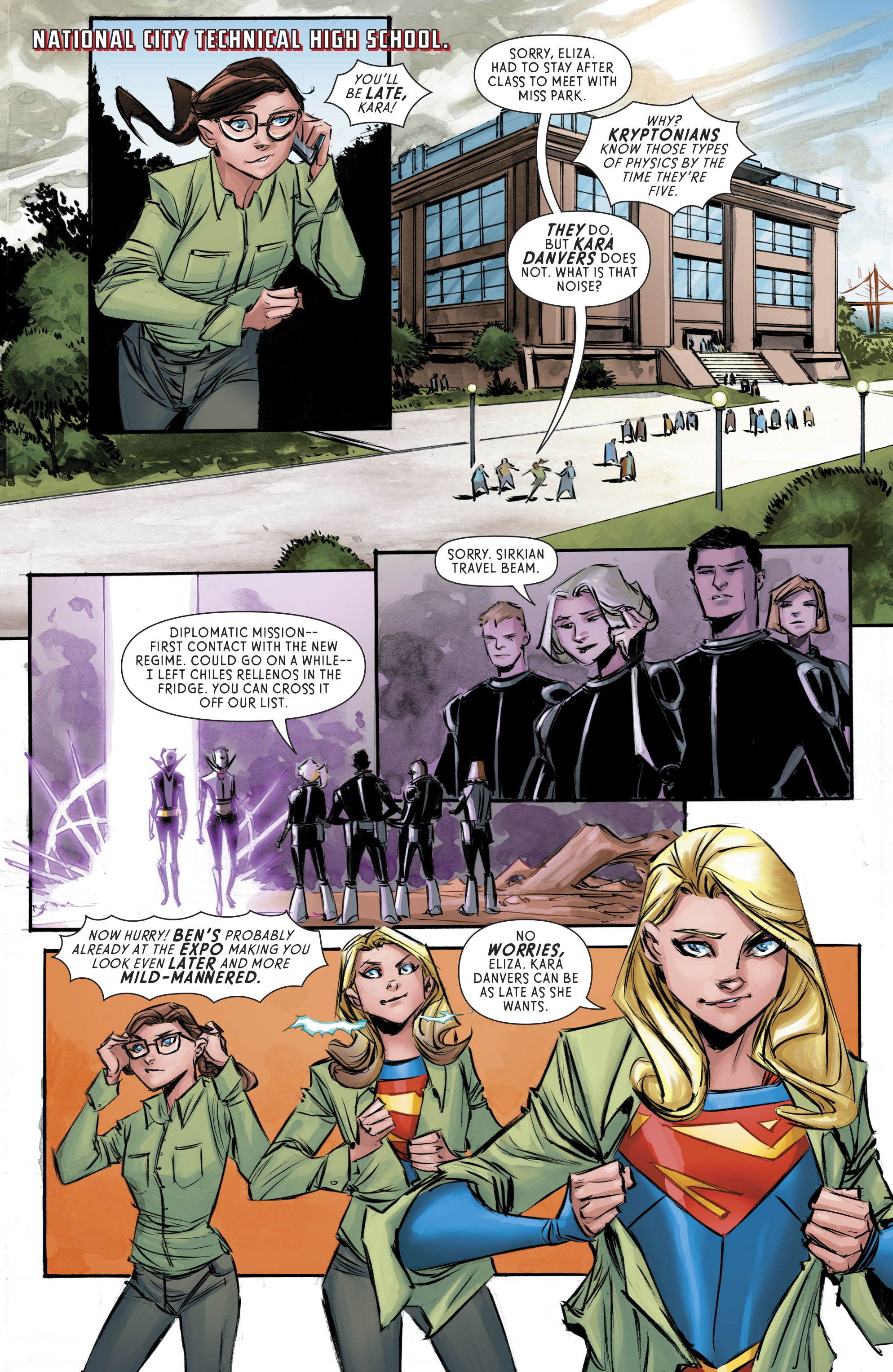 Read online Supergirl (2016) comic -  Issue #9 - 5