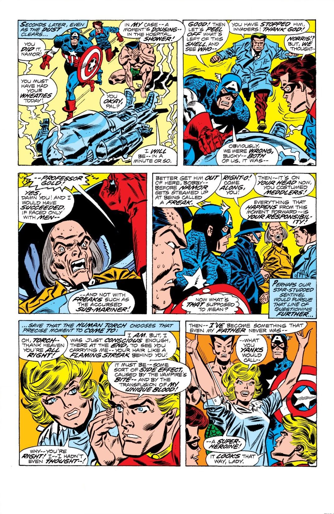 Read online The Invaders Classic comic -  Issue # TPB 1 (Part 3) - 38