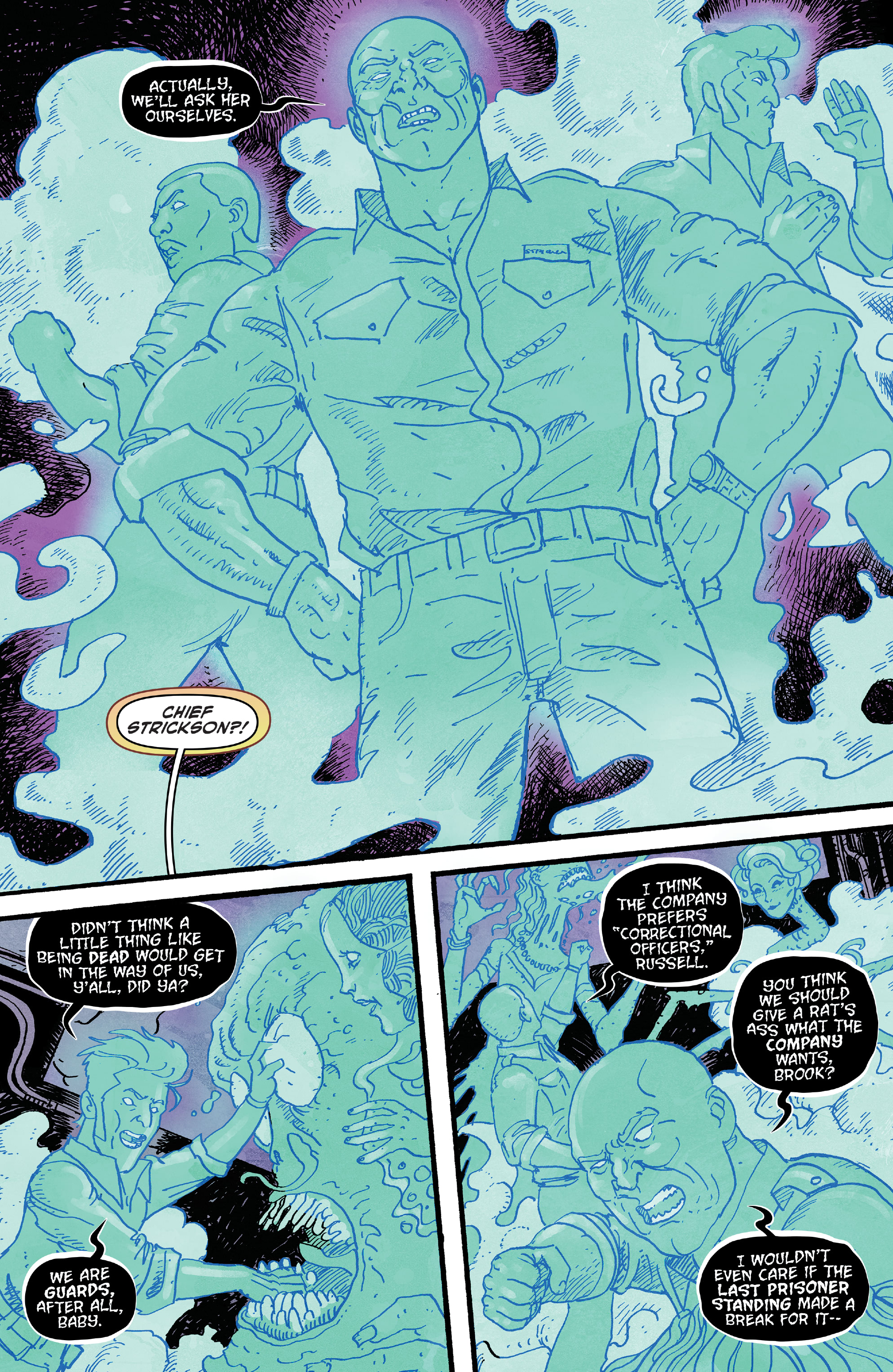 Read online Dead Seas comic -  Issue #6 - 12