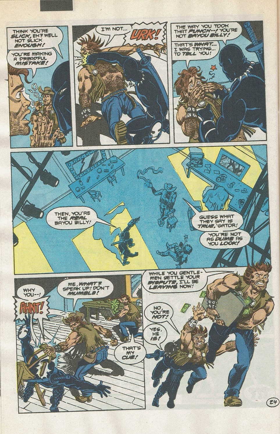 Read online The Adventures of Bayou Billy comic -  Issue #5 - 27