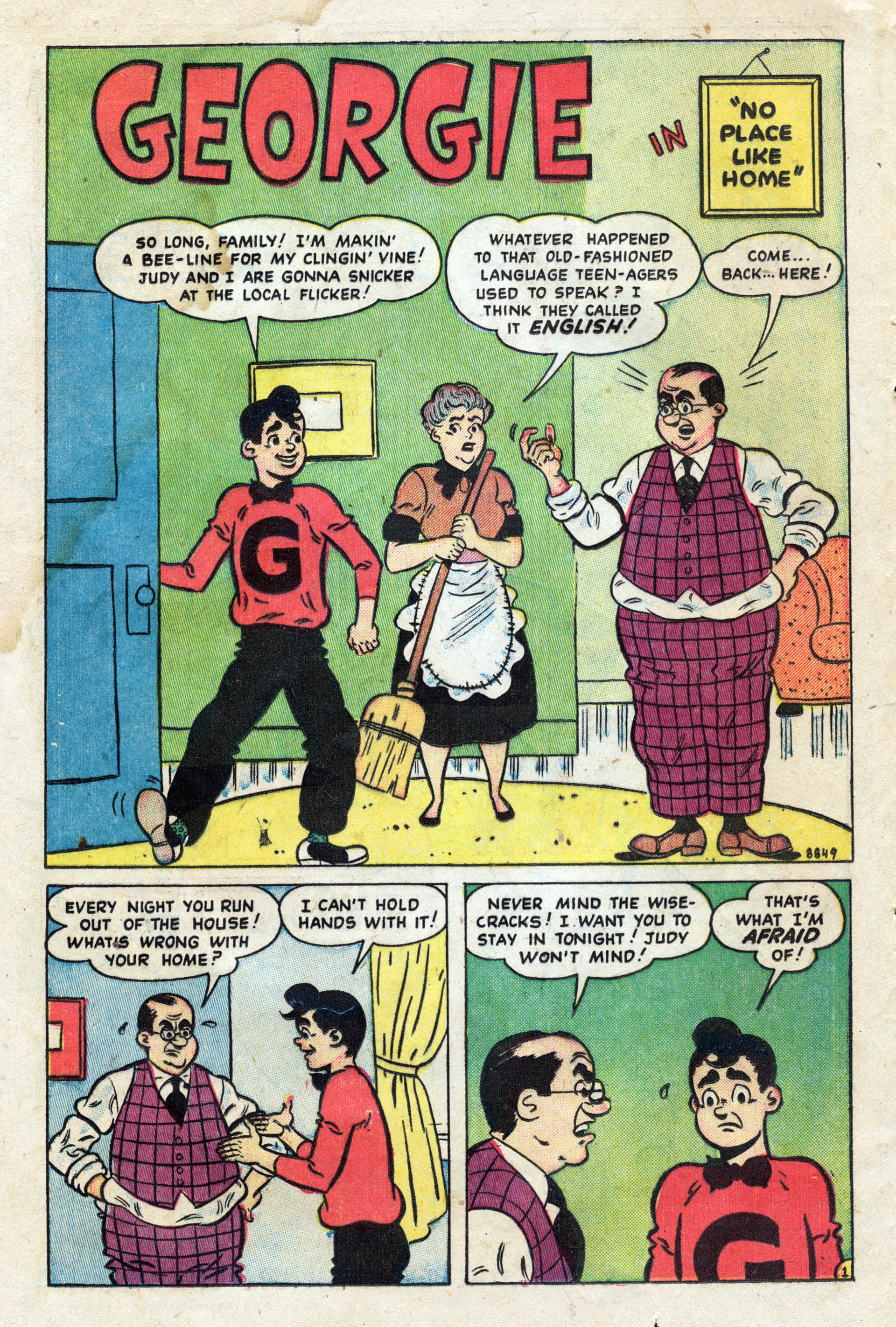 Read online Georgie Comics (1949) comic -  Issue #33 - 12