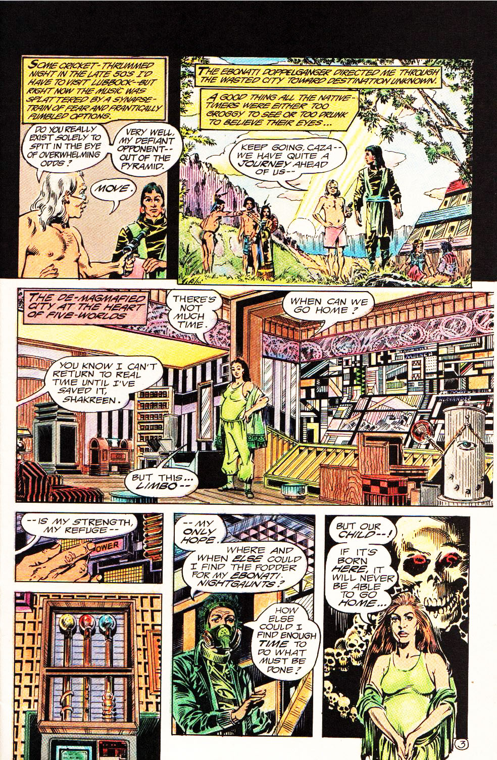 Read online Aztec Ace comic -  Issue #2 - 4
