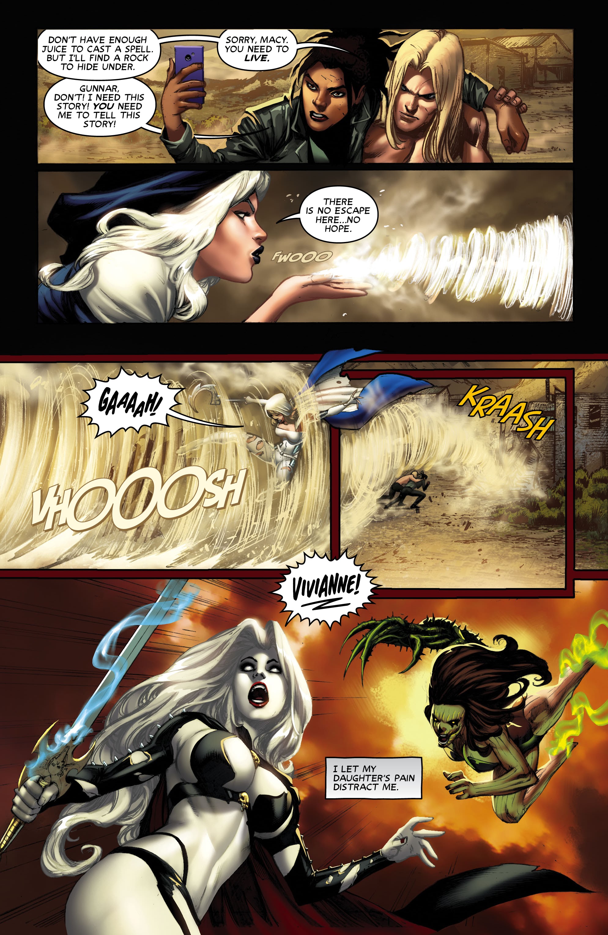Read online Lady Death: Blasphemy Anthem comic -  Issue # Full - 11
