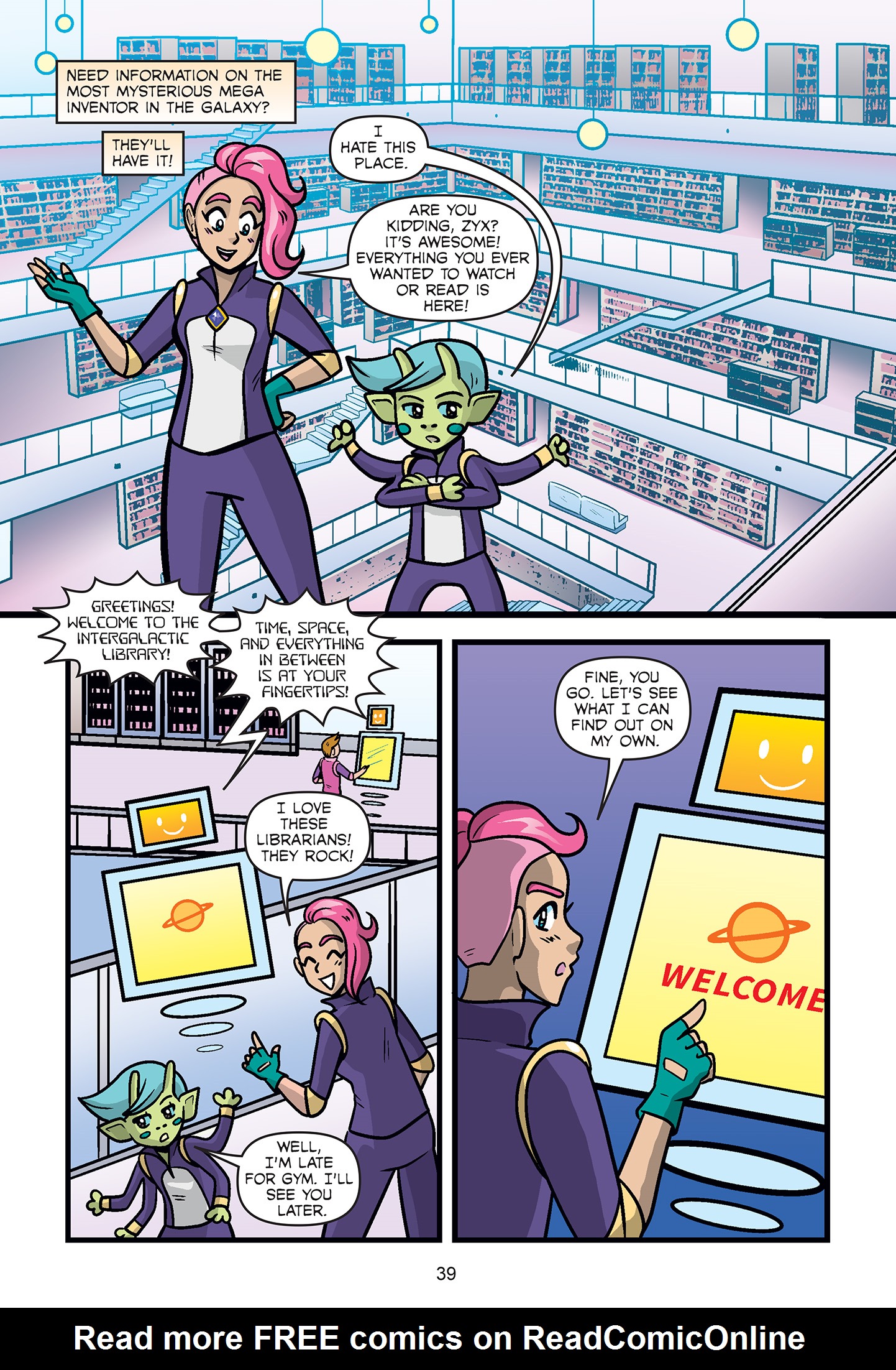 Read online Ana and the Cosmic Race comic -  Issue # TPB - 41