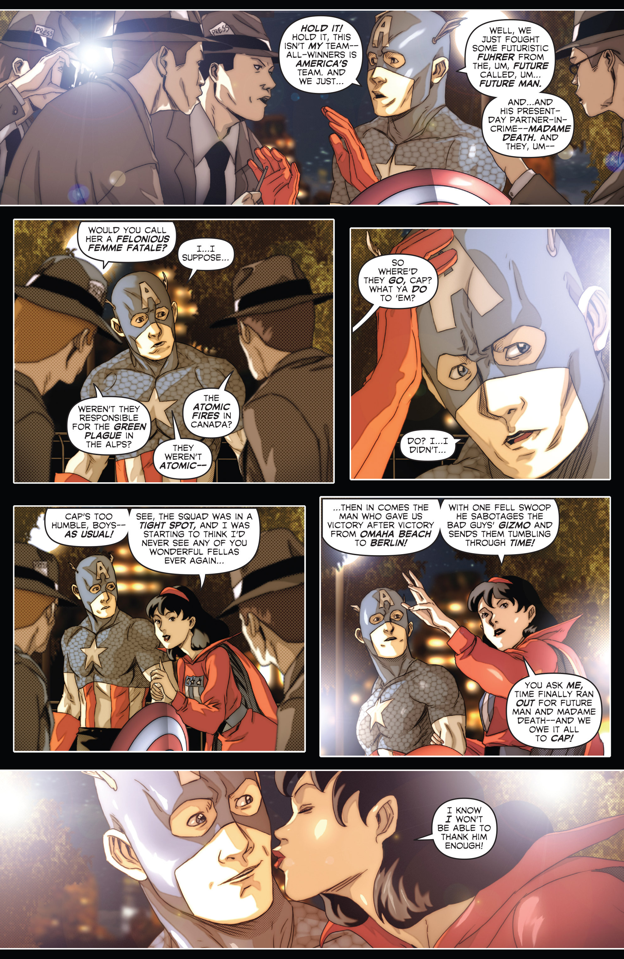 Read online Captain America: Patriot comic -  Issue # TPB - 105
