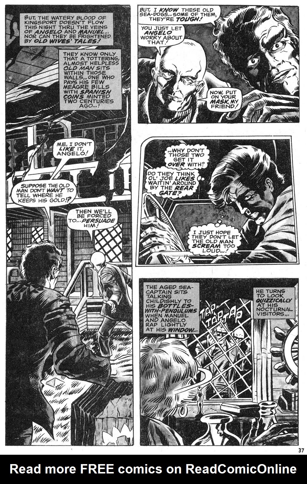 Read online Masters of Terror comic -  Issue #1 - 37