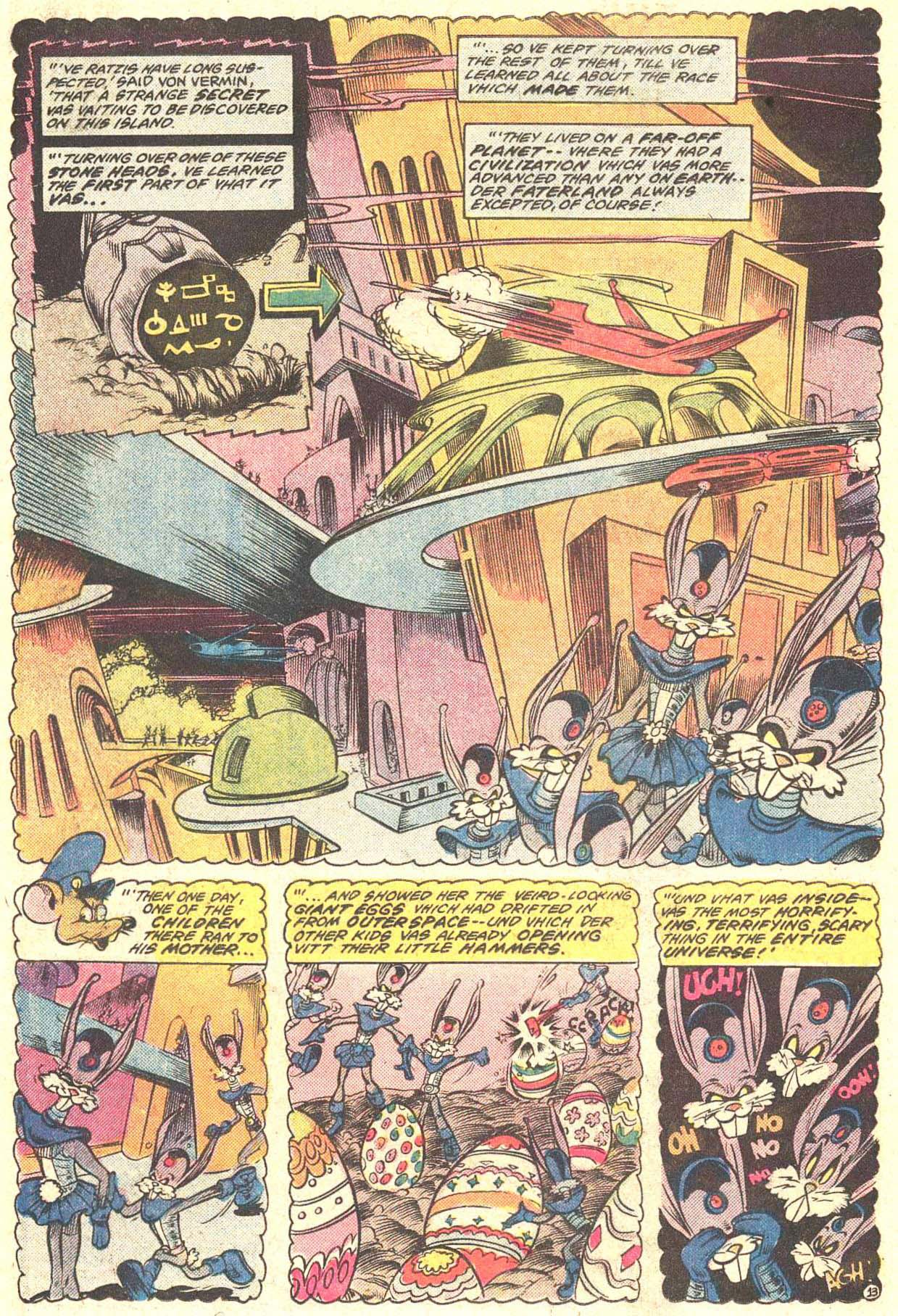 Read online Captain Carrot and His Amazing Zoo Crew! comic -  Issue #5 - 14