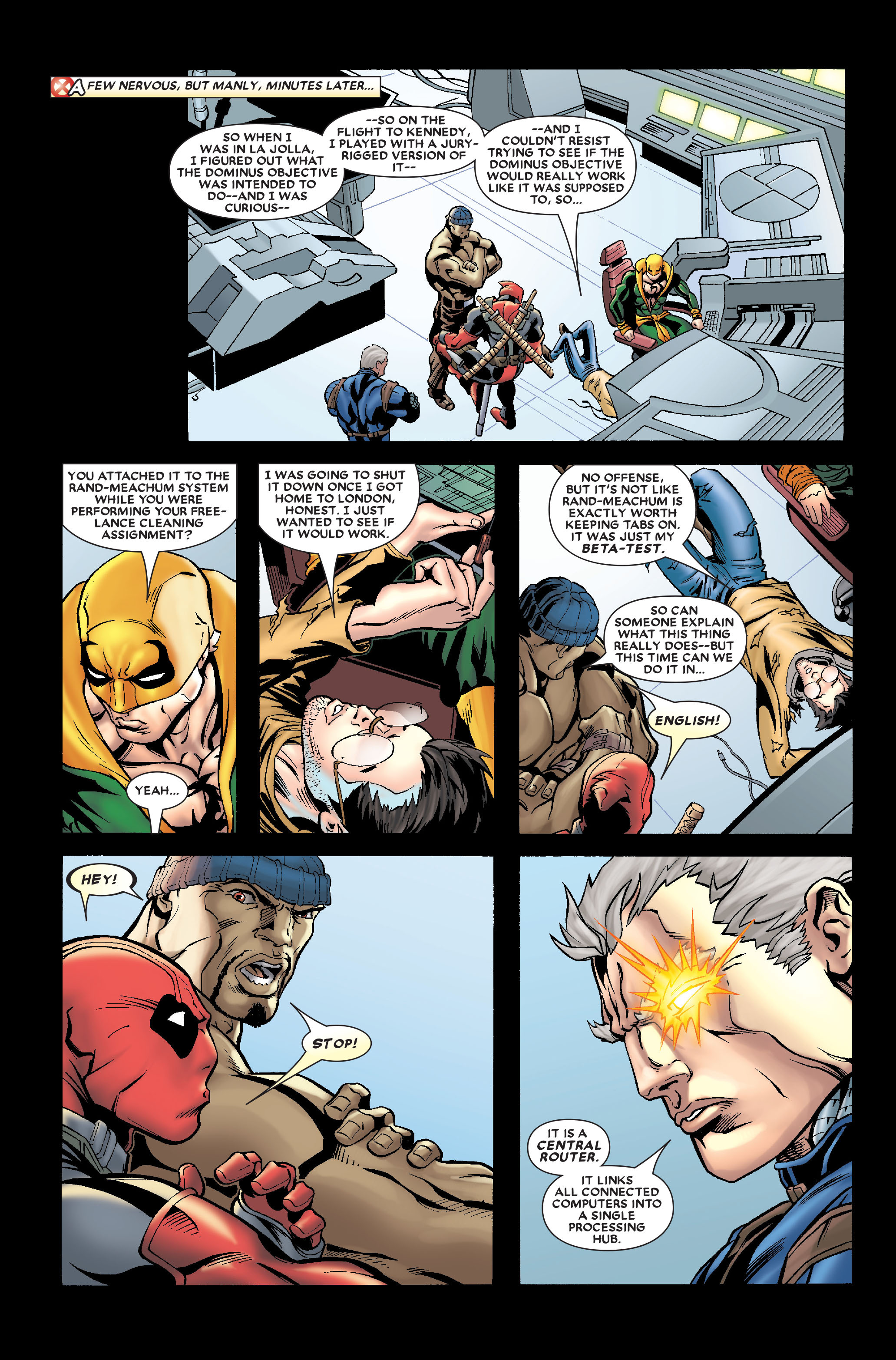 Read online Cable and Deadpool comic -  Issue #21 - 17