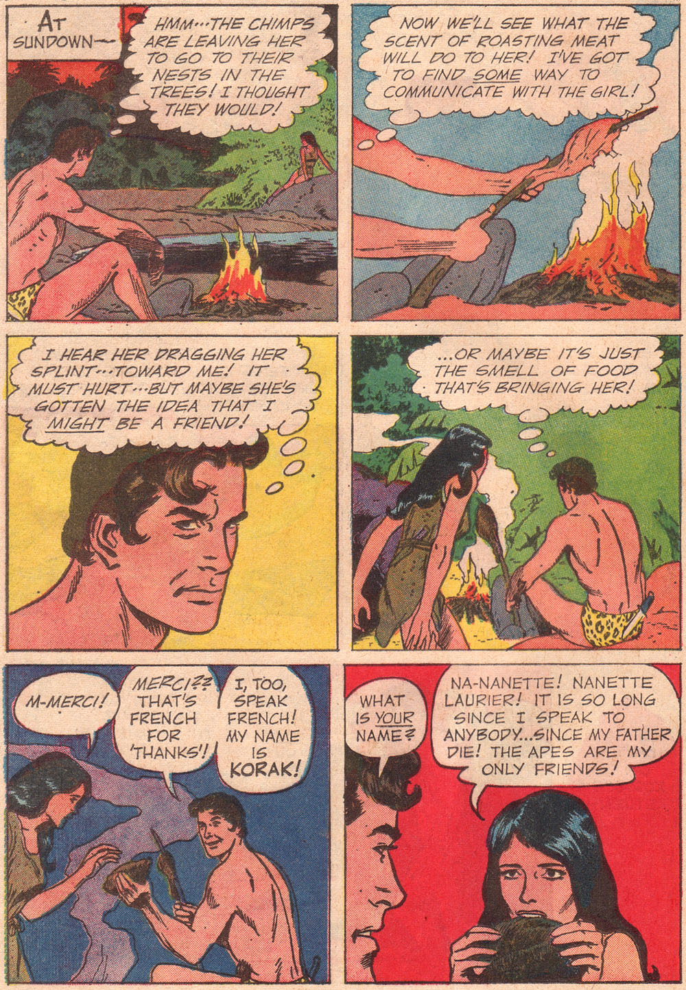 Read online Korak, Son of Tarzan (1964) comic -  Issue #13 - 24
