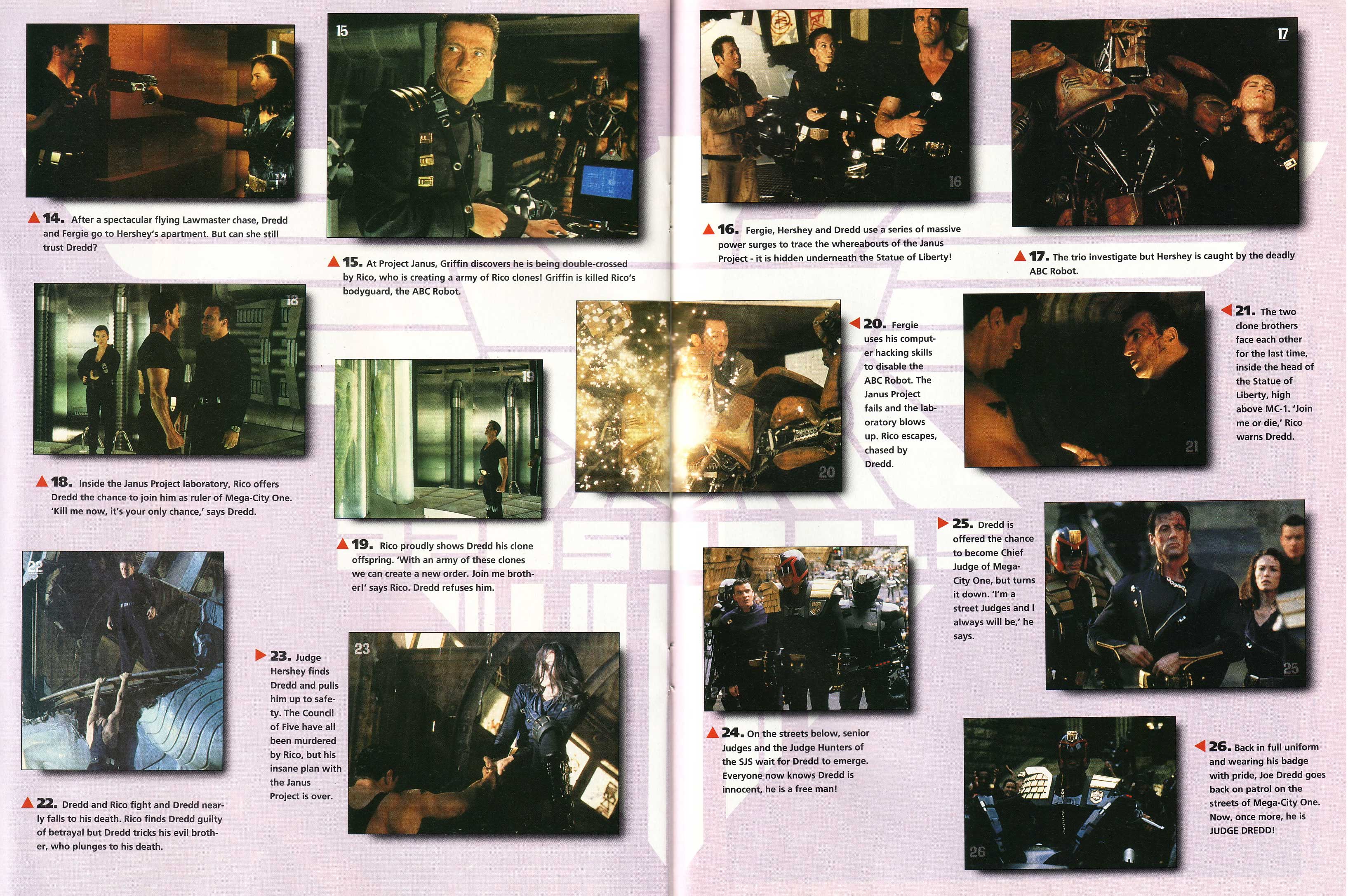 Read online Judge Dredd Lawman of the Future comic -  Issue #13 - 19