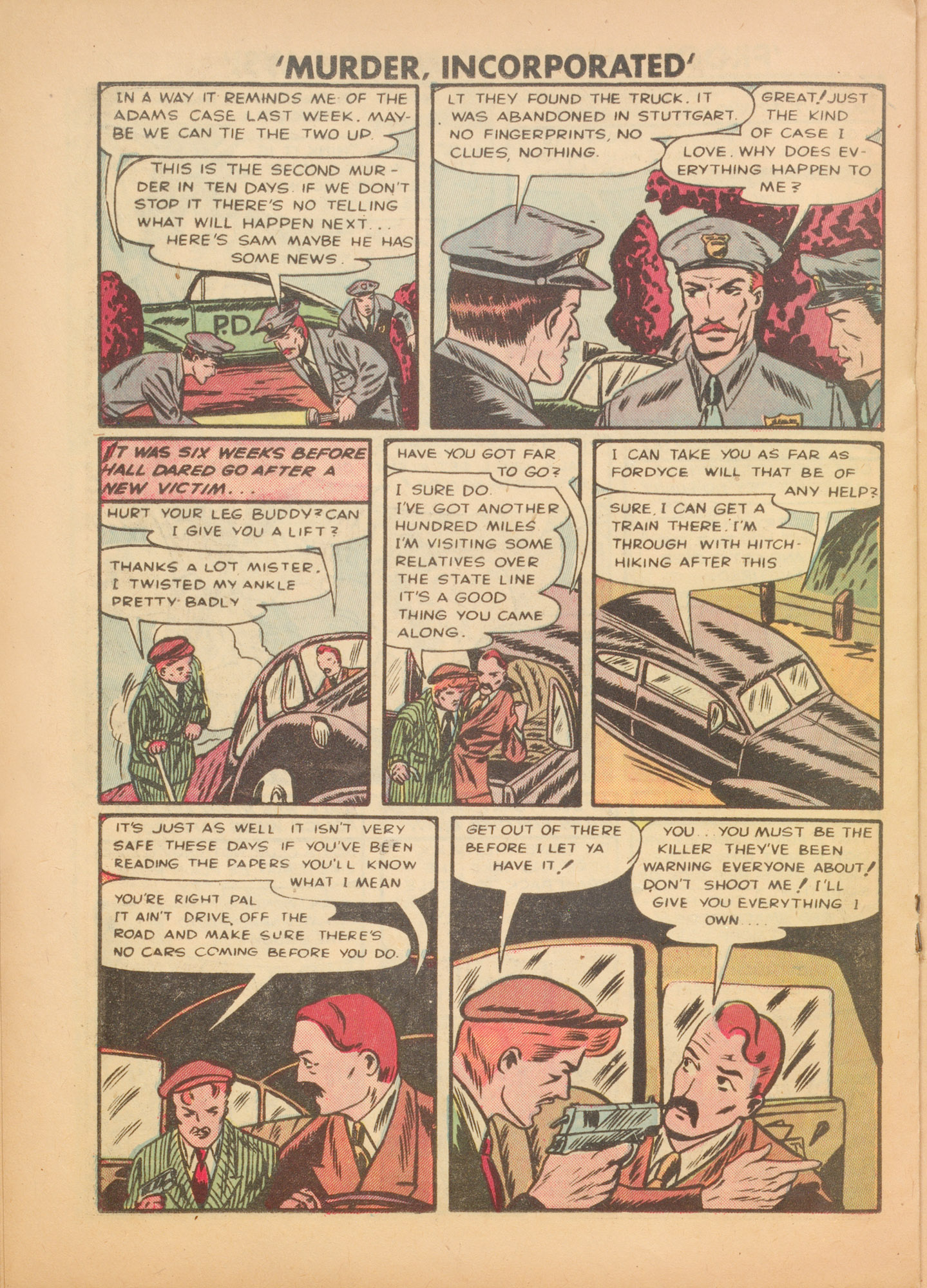 Read online Murder Incorporated (1948) comic -  Issue #5 - 20