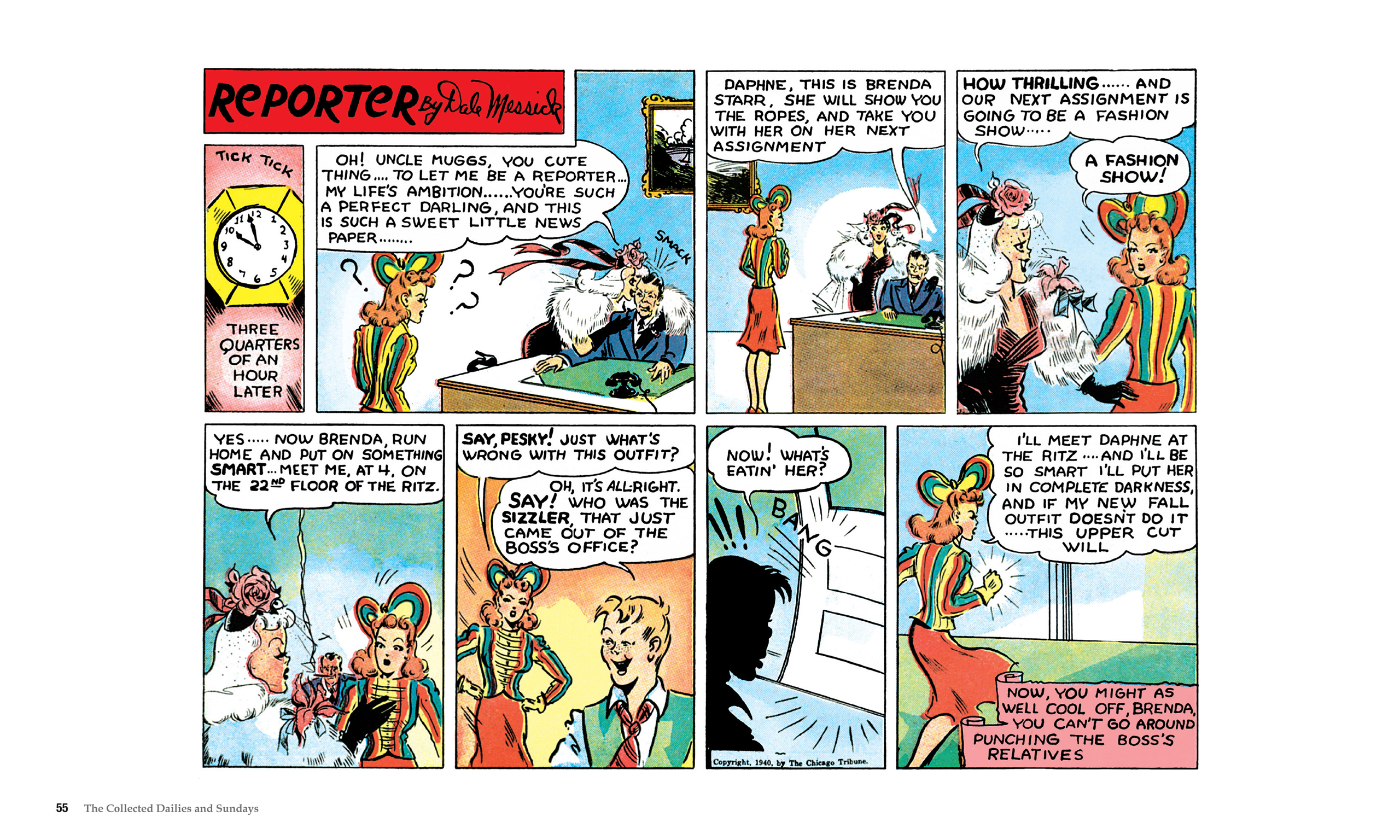 Read online Brenda Starr, Reporter: The Collected Dailies and Sundays comic -  Issue # TPB (Part 1) - 56