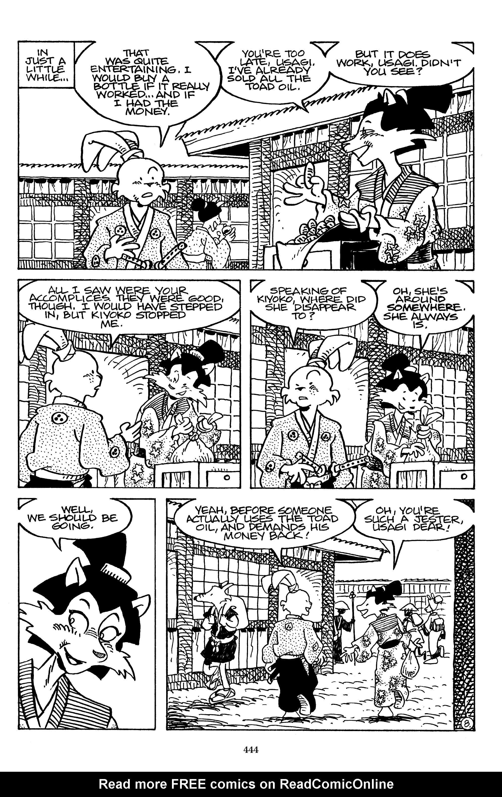 Read online The Usagi Yojimbo Saga (2021) comic -  Issue # TPB 7 (Part 5) - 34