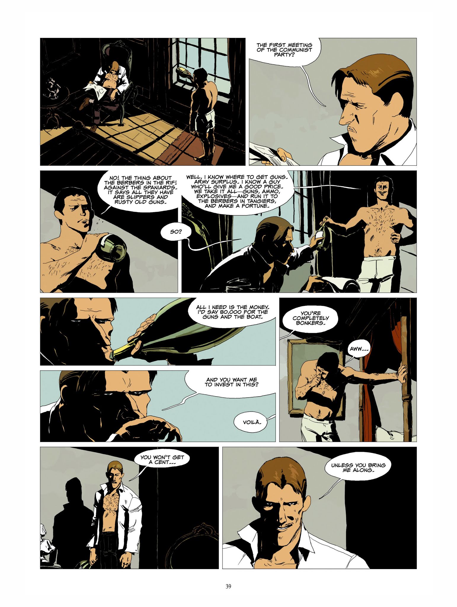 Read online Of Blood and Gold comic -  Issue #1 - 39