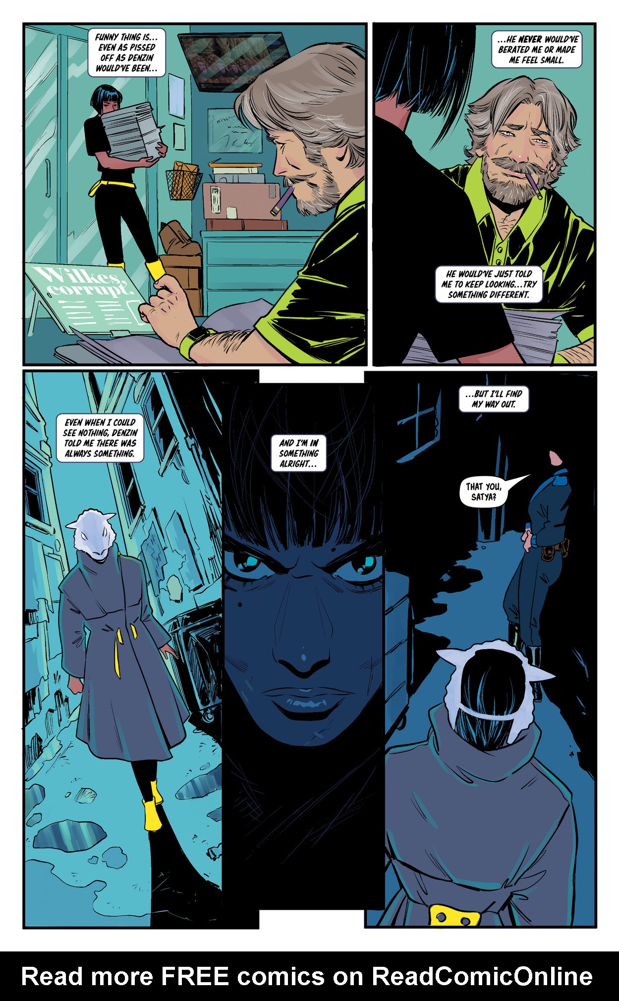 Read online Bylines in Blood comic -  Issue #4 - 4