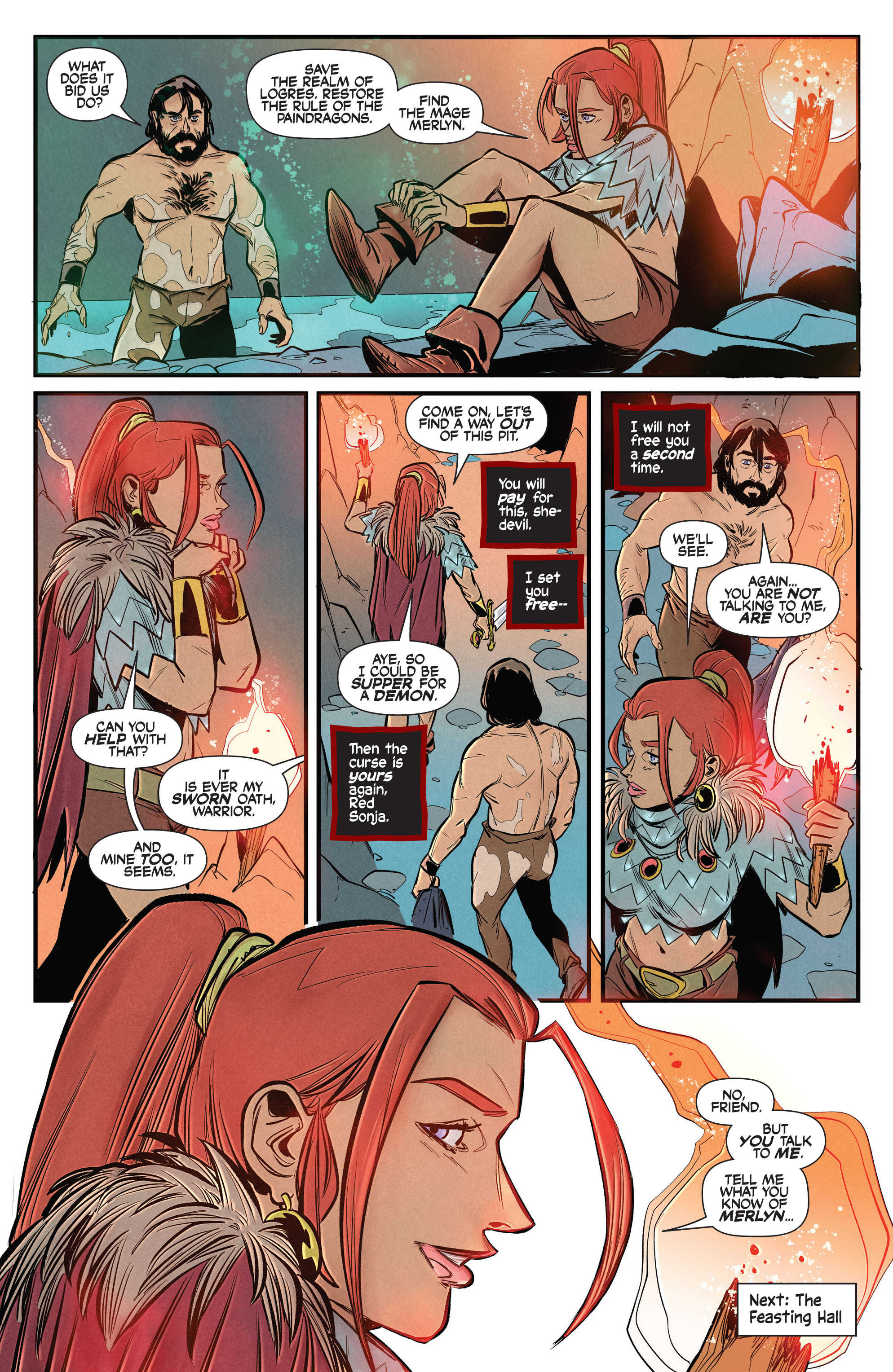 Read online Immortal Red Sonja comic -  Issue #5 - 28